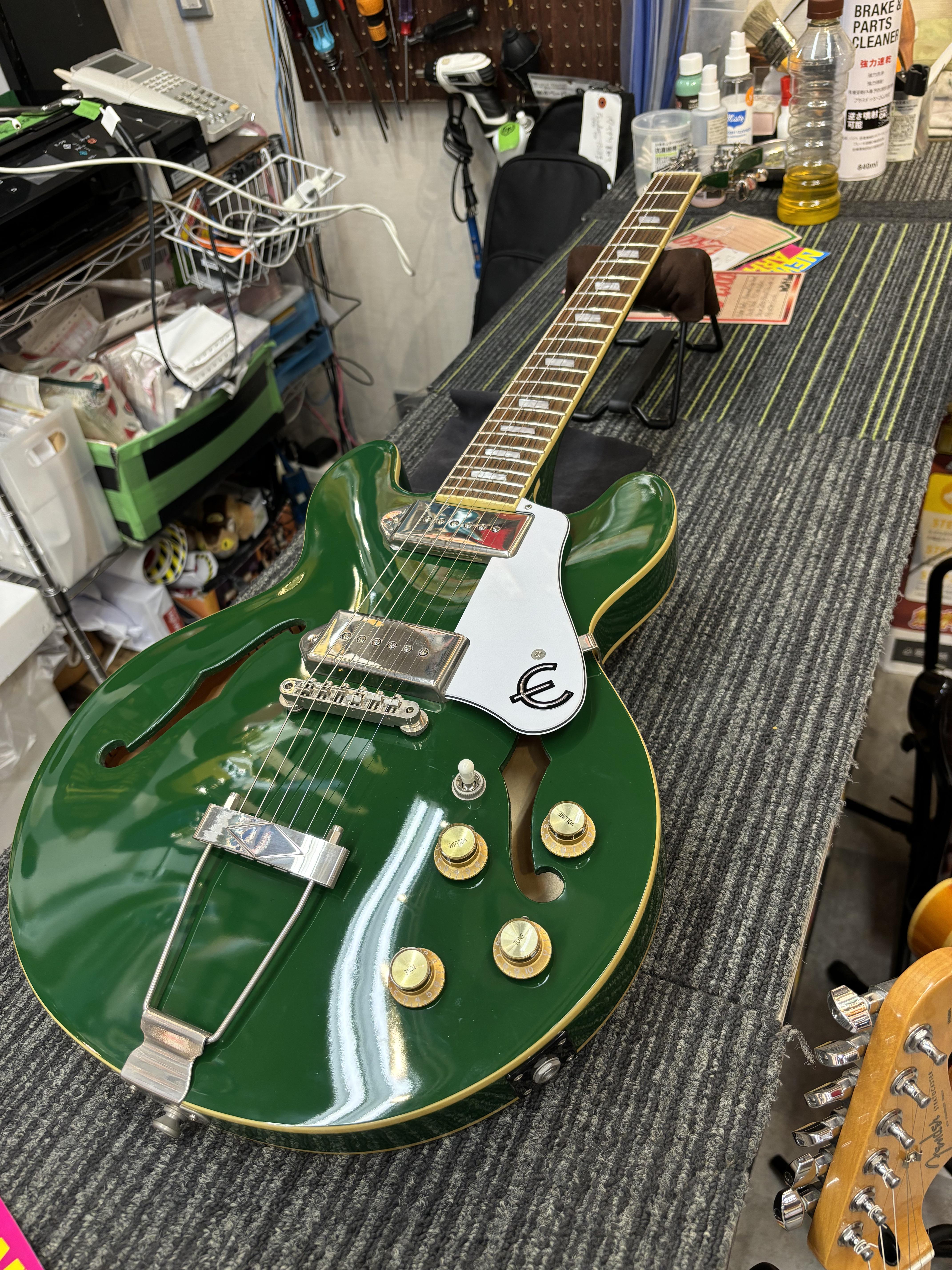 NGD: 2016 Casino Coupe in Iverness Green : r/Epiphone