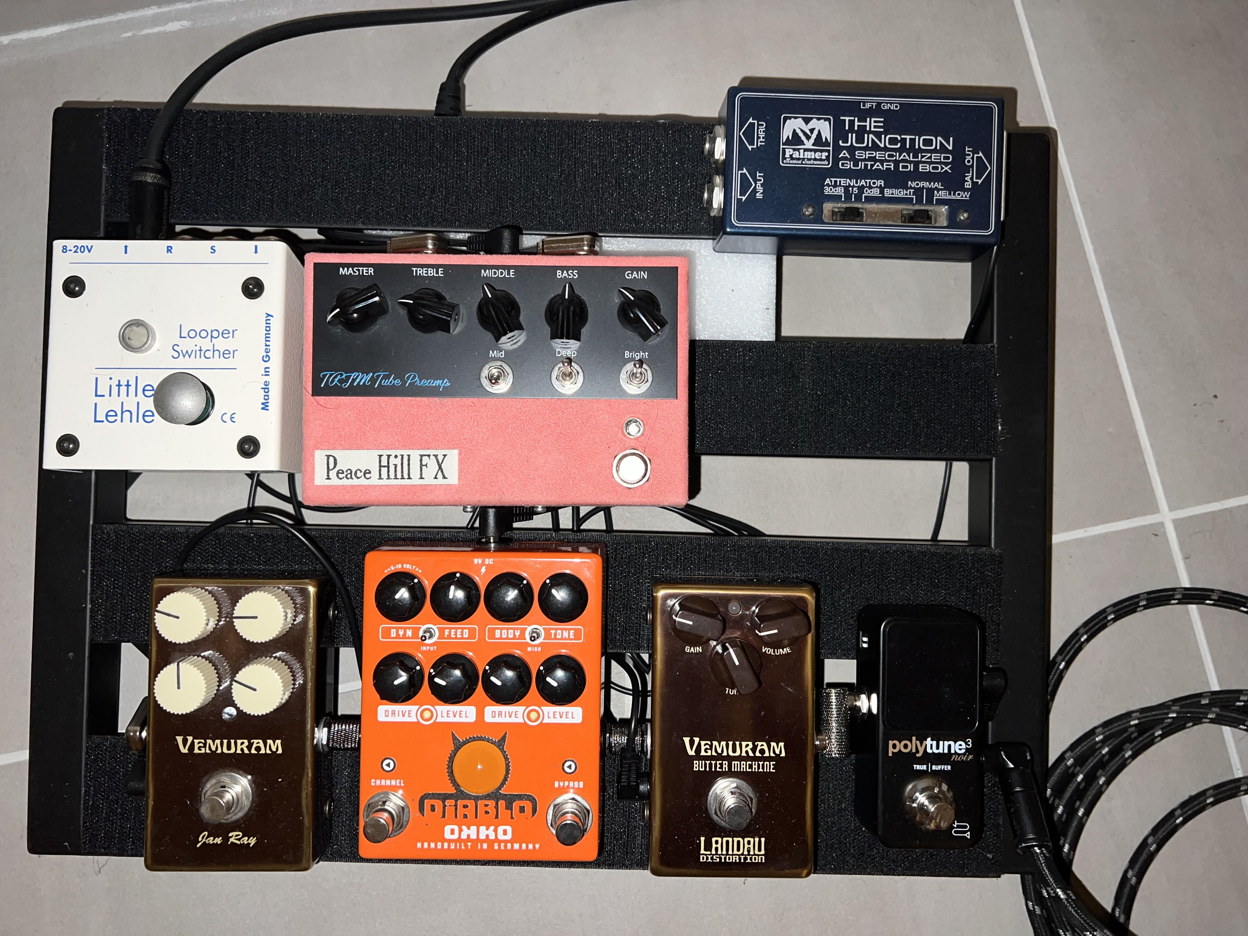 Vemuram Jan Ray & Butter Machine, OKKO Diablo, Peace Hill TRJM