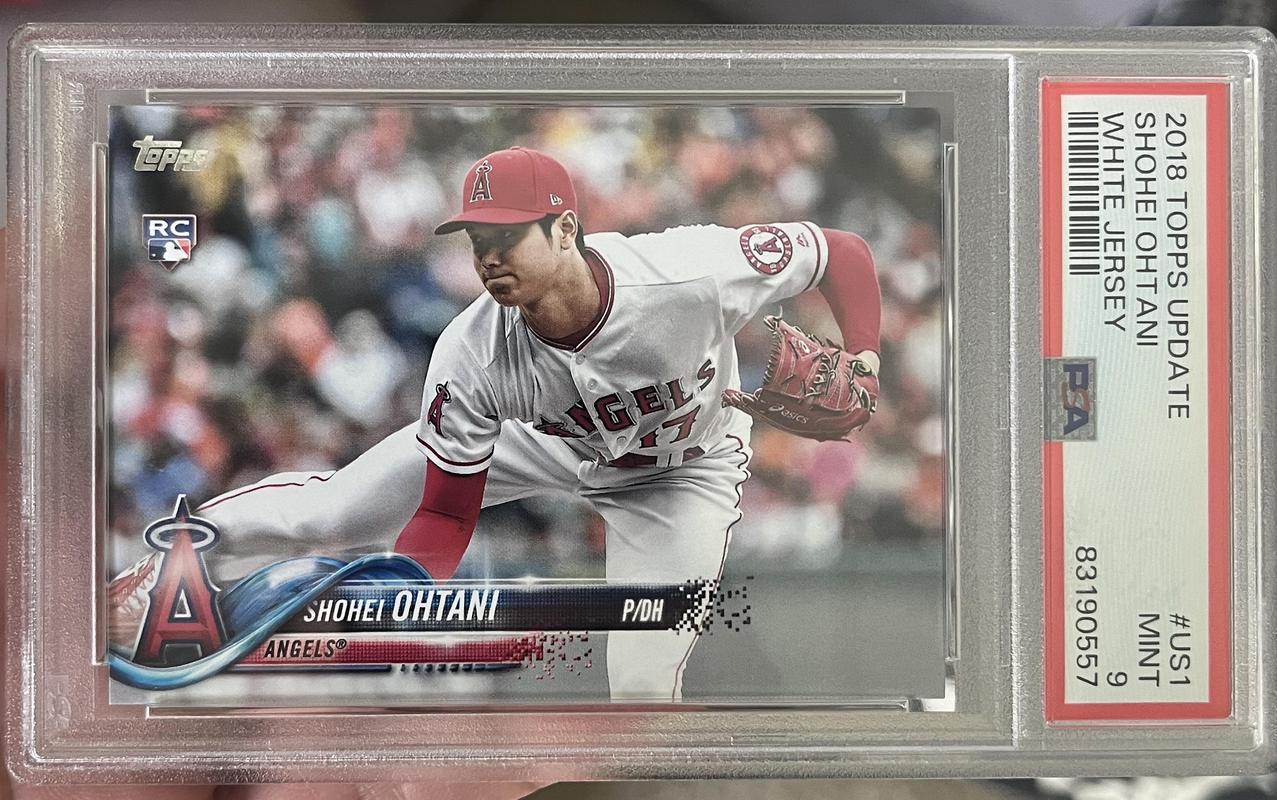 My latest Ohtani pickup! 2018 Topps Update SSP Image Variation : r