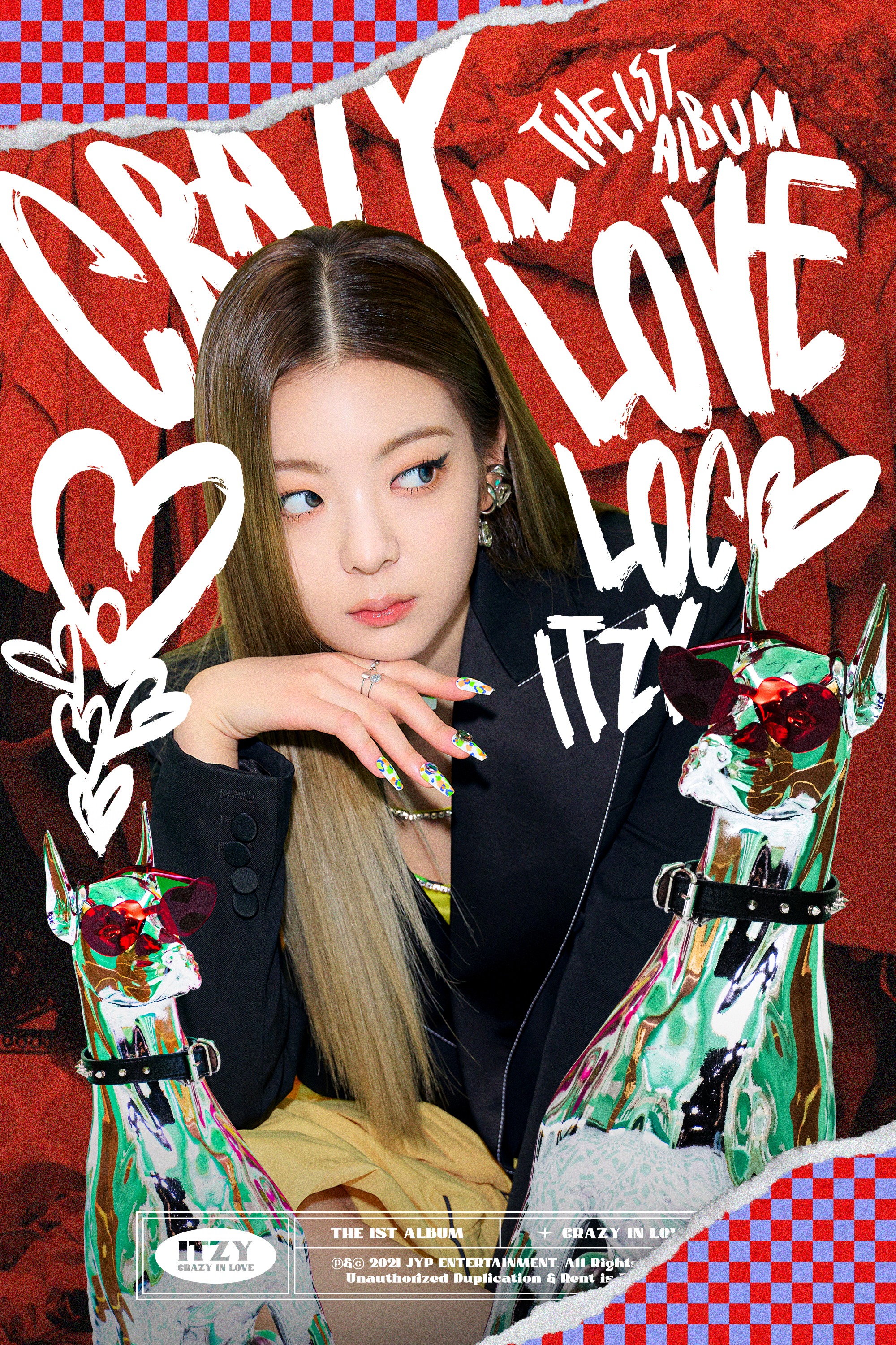 ITZY - The 1st Album: CRAZY IN LOVE (LOCO Concept Image - Yeji