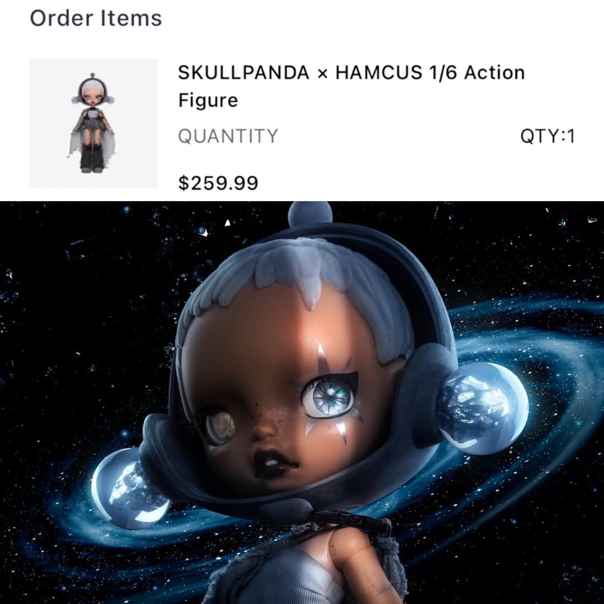 When the SKULLPANDA X HAMCUS figure was announced on socials, I