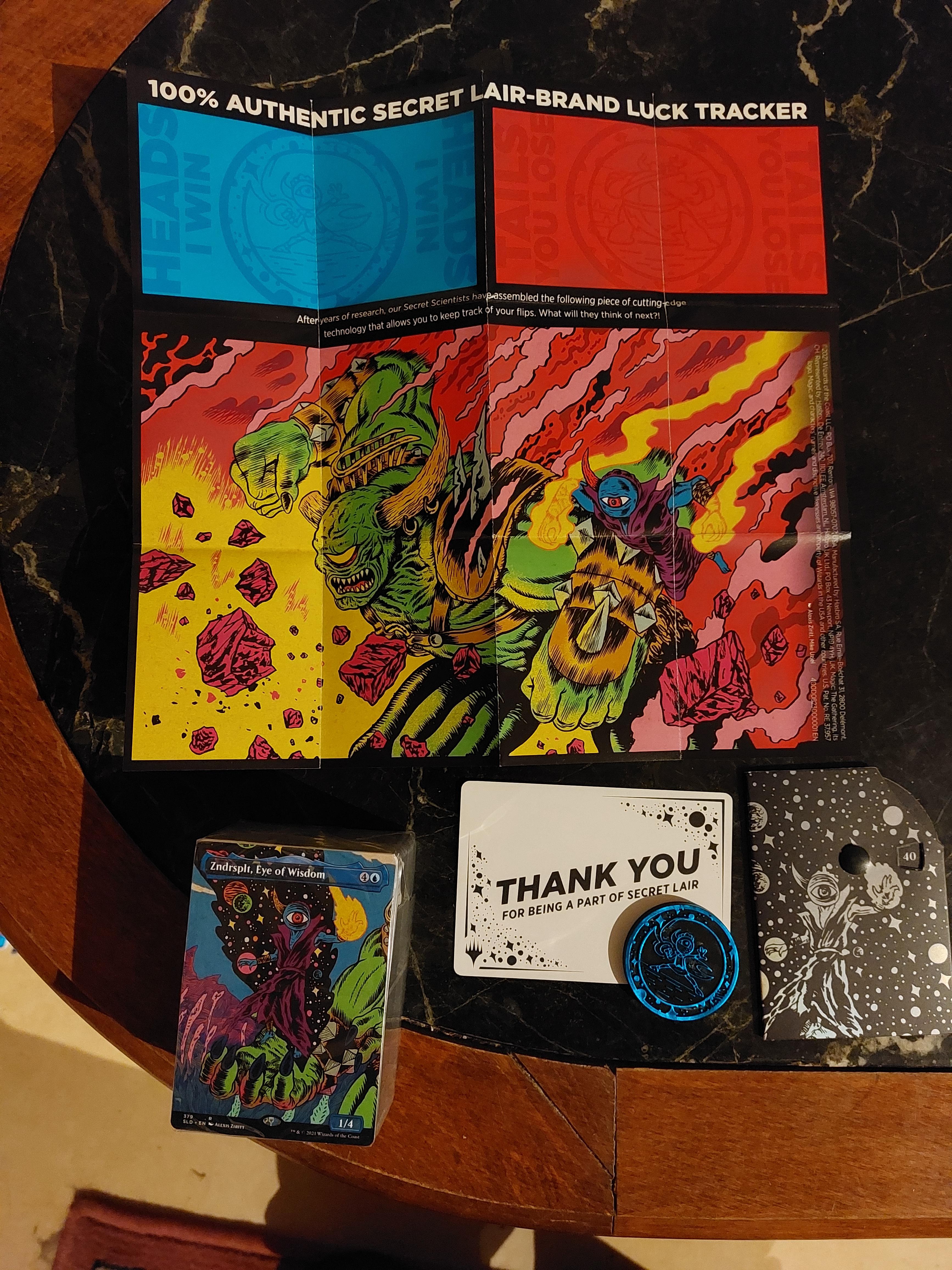 Secret lair, Heads I Win, Tails You Lose : r/mtg