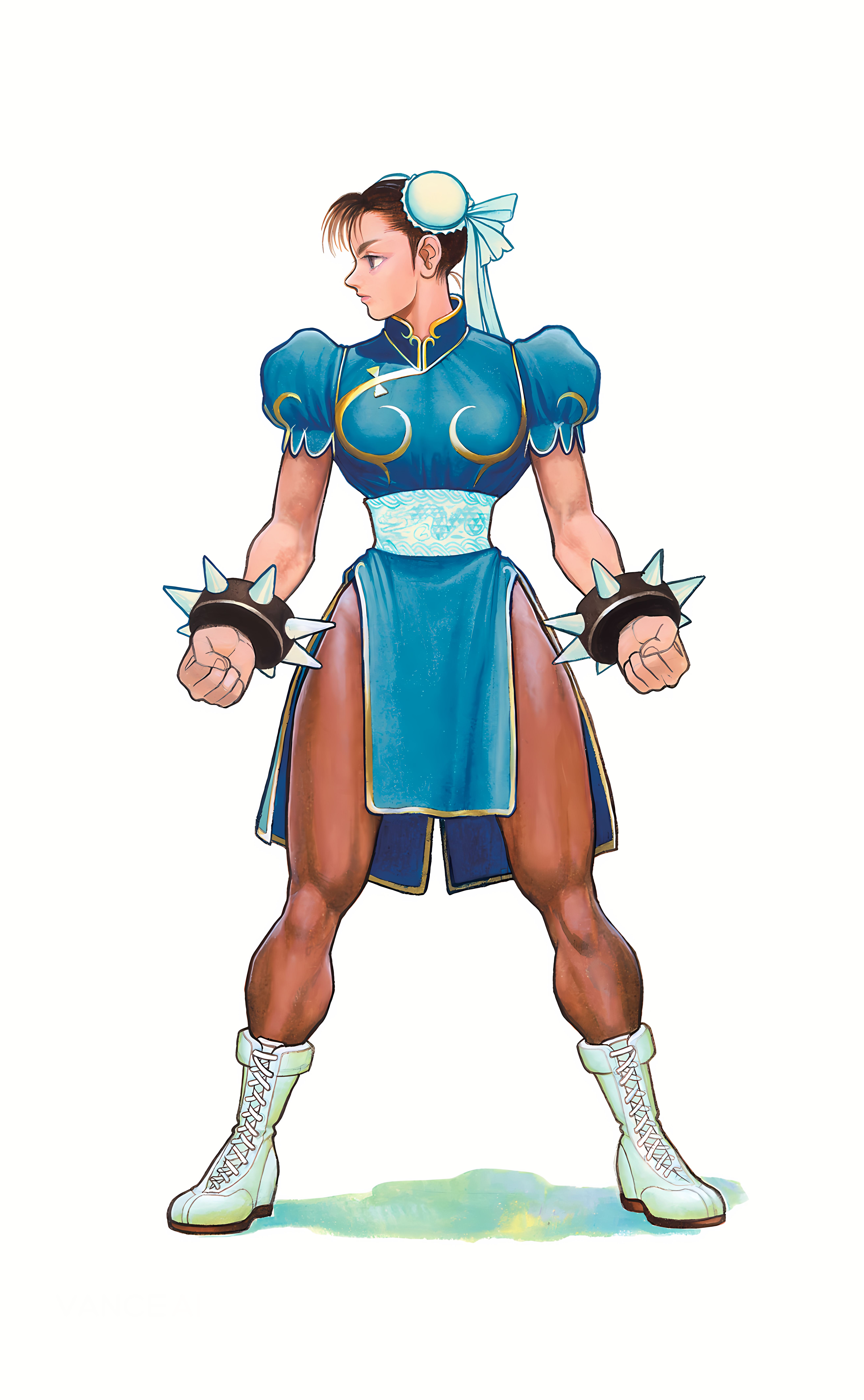オリジナル秋マンの春麗アートワークをA2サイズに拡大 : r/StreetFighter