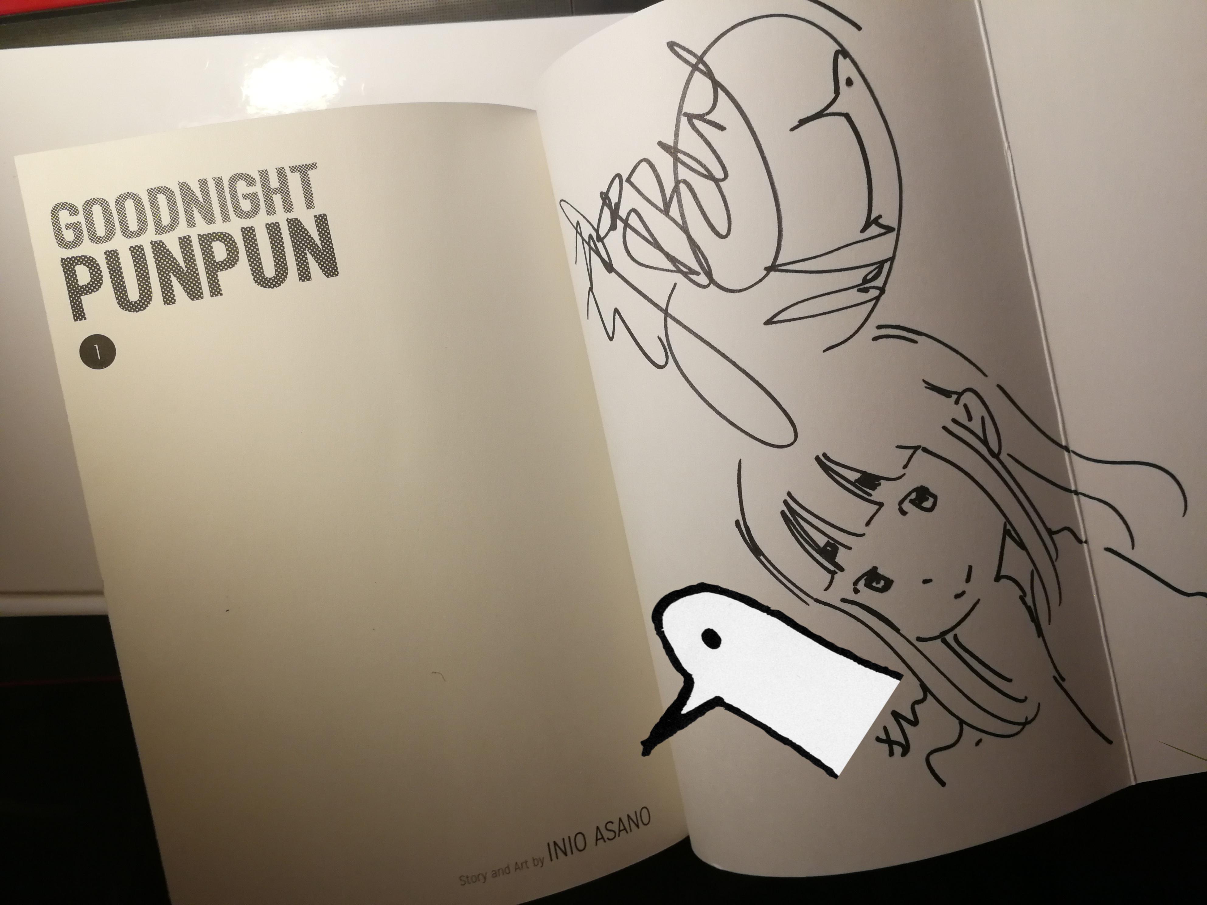 浅野いにおの「おやすみプンプン」のサイン本 : r/MangaCollectors