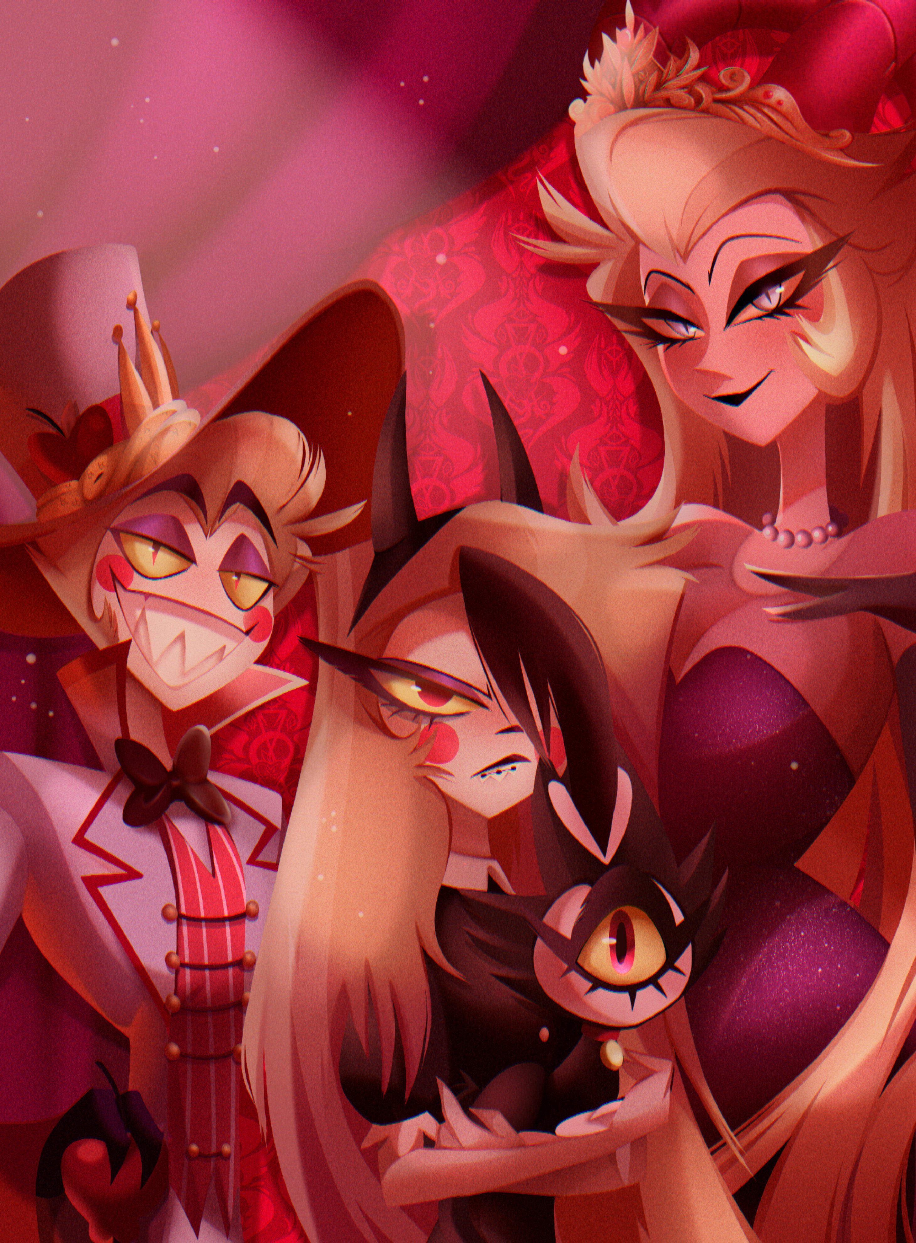 モーニングスター家 (作画: @ChandlLucky) : r/HazbinHotel