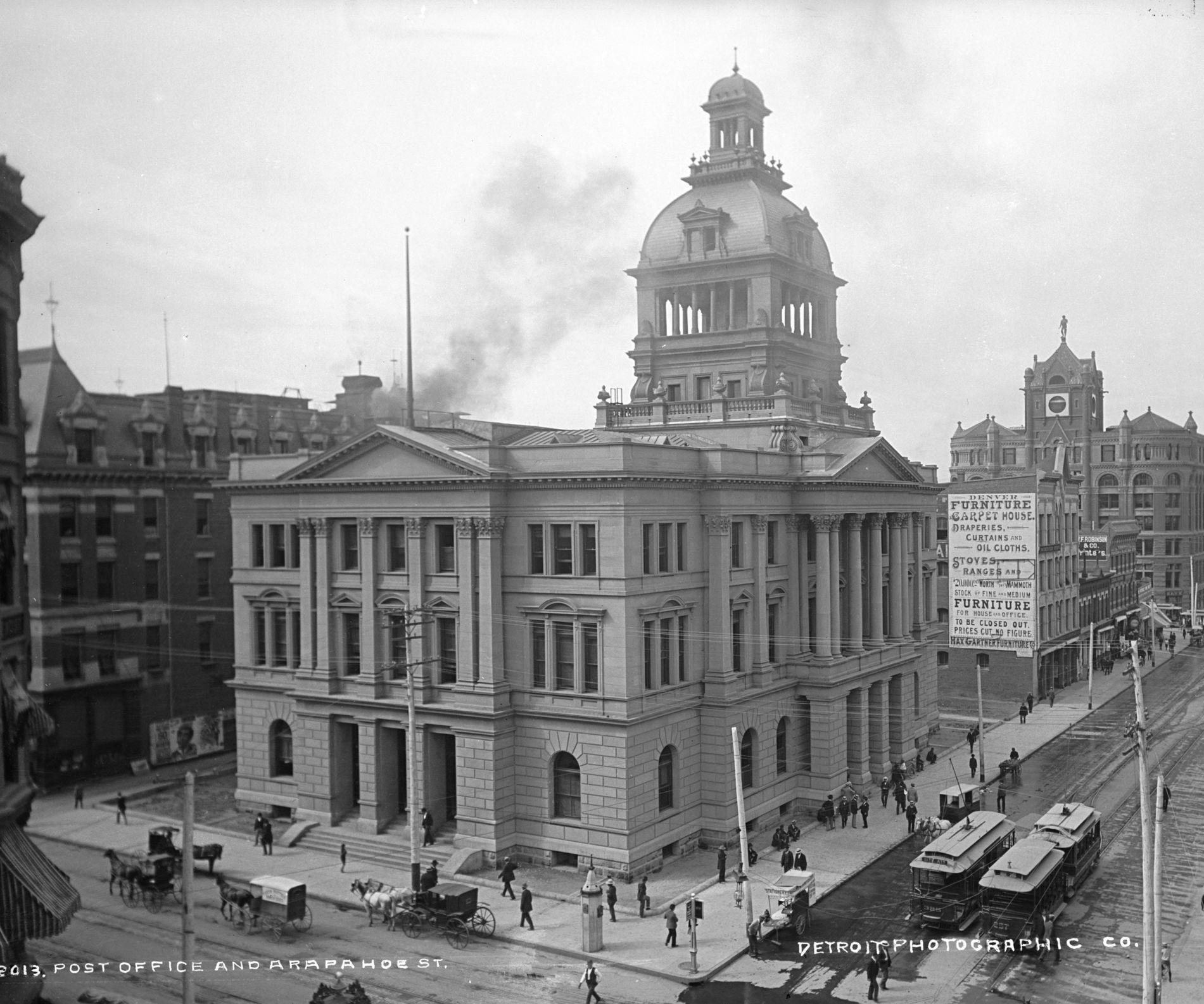 Post Office Building located on 16th St & Arapahoe St in Denver CO
