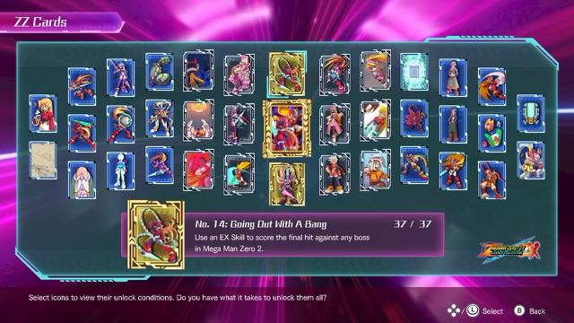 Got all of the ZZ Cards in the Zero/ZX Legacy Collection, and