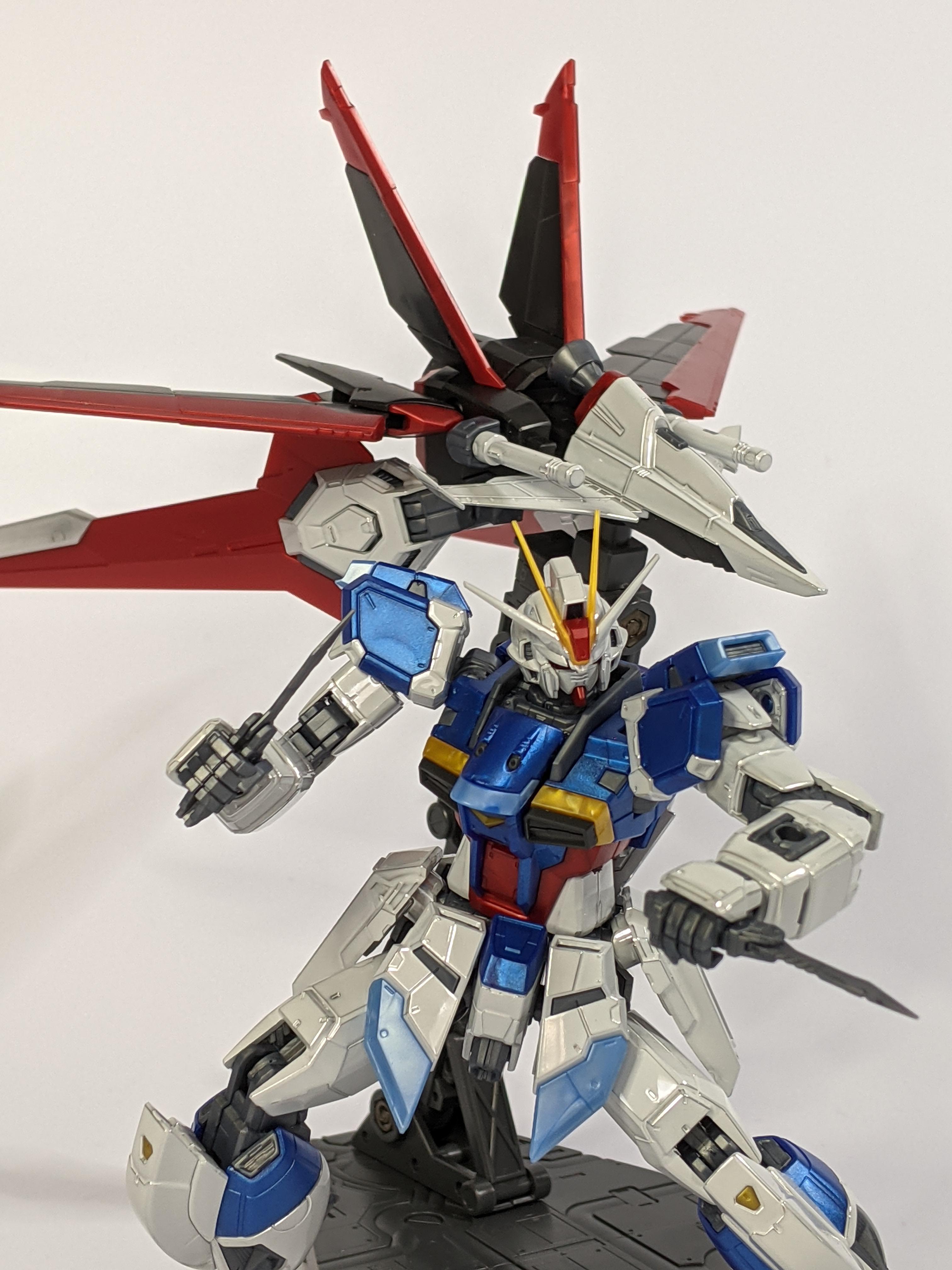 Titanium Coating RG Force Impulse : r/Gunpla