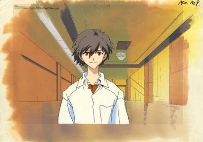 初めてのエヴァンゲリオンのセル画：カヲル、第17使徒 : r/evangelion