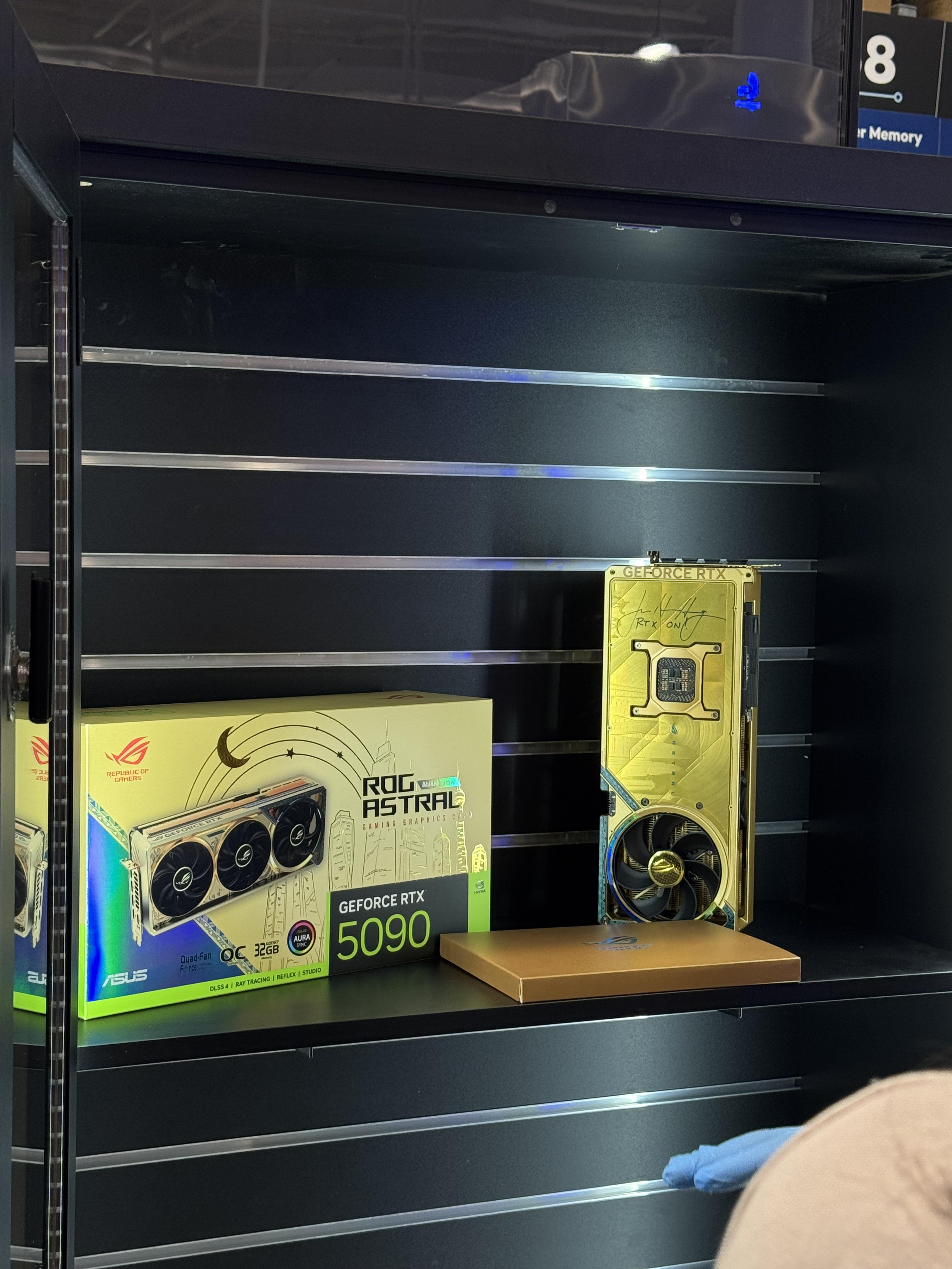 5090 signed by Jensen at Santa Clara Microcenter : r/nvidia
