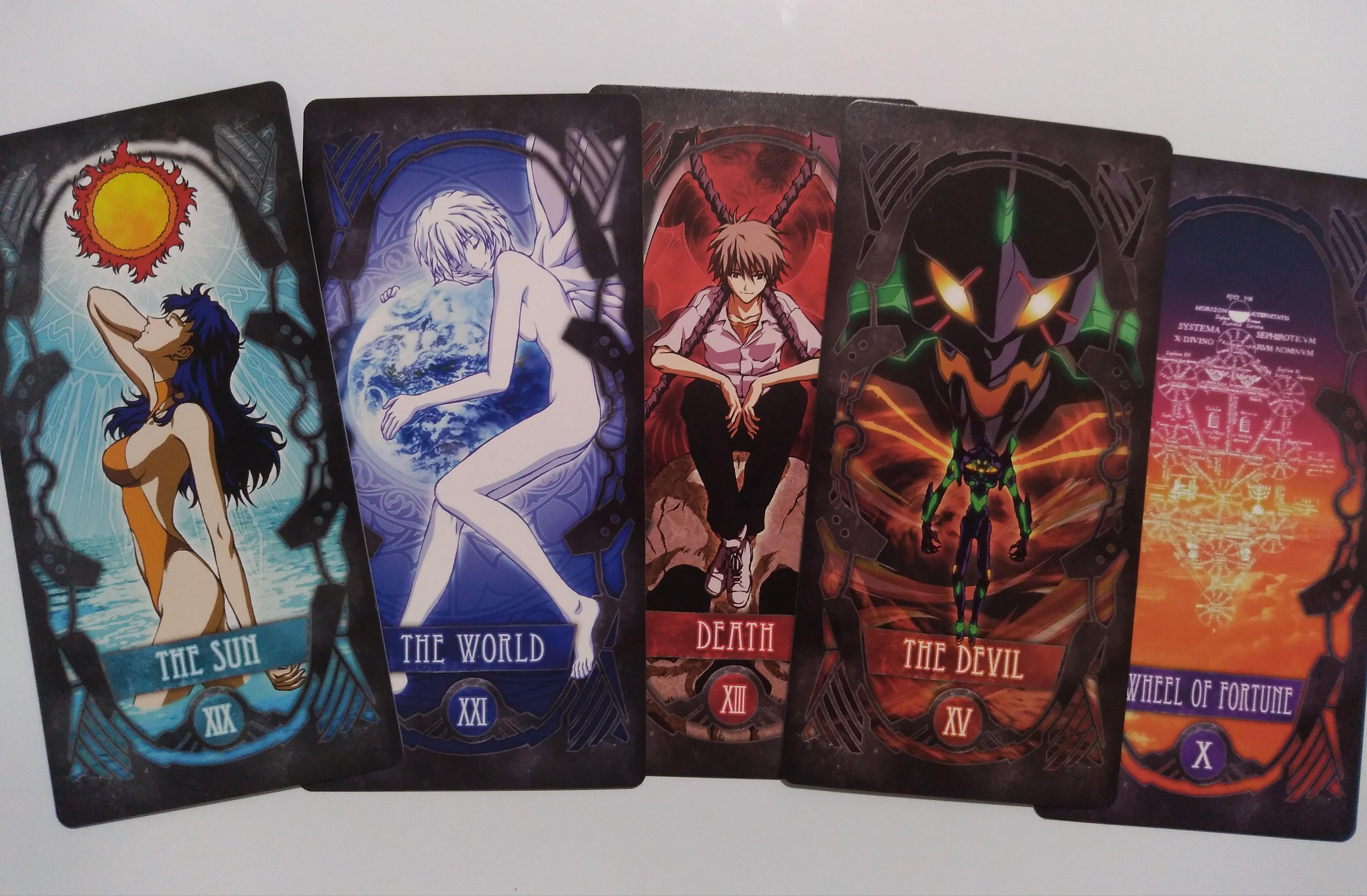 エヴァシリーズをモチーフにしたタロットカード : r/evangelion