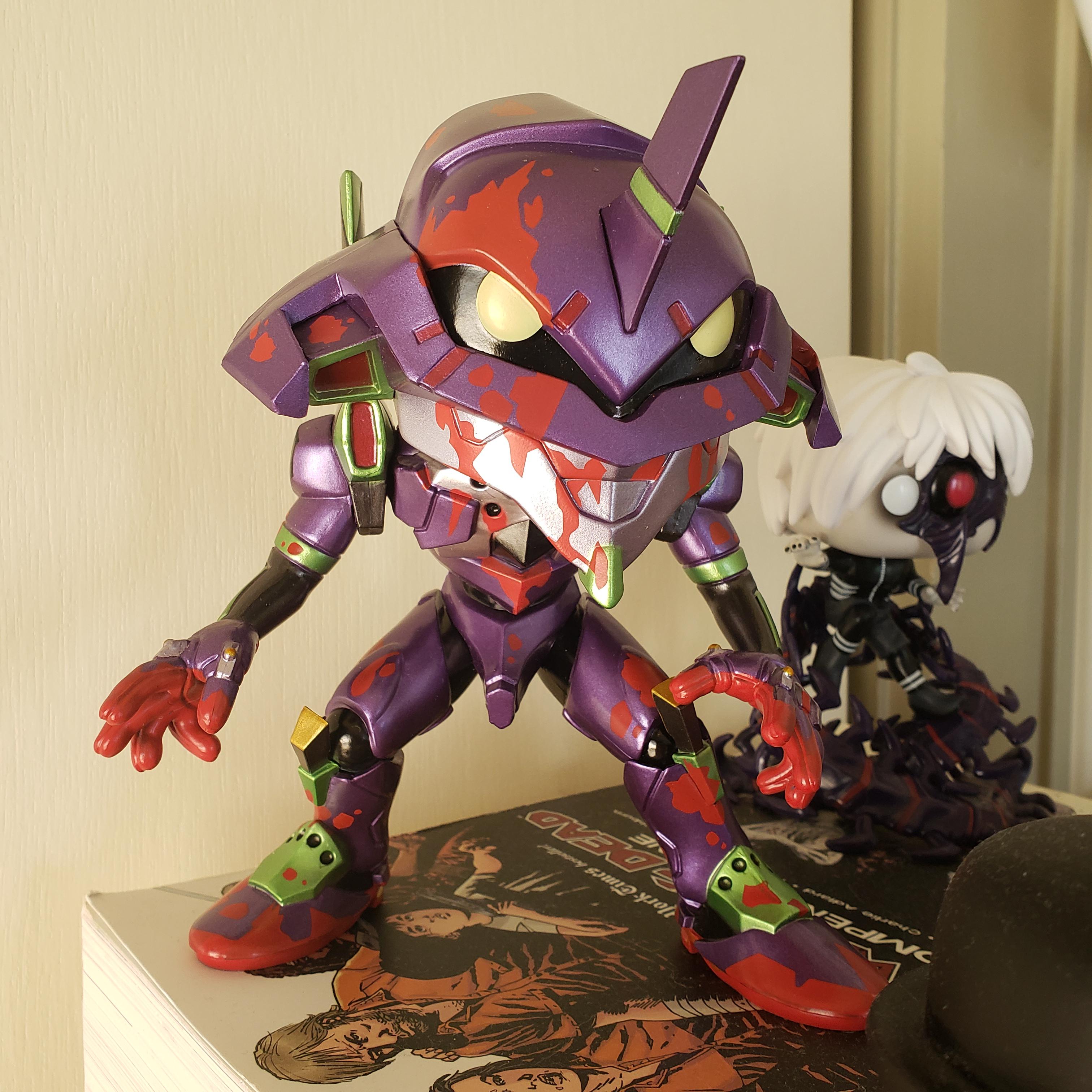 今日のFunko Pop、届いた！エヴァ初号機 血糊/メタリック : r/evangelion