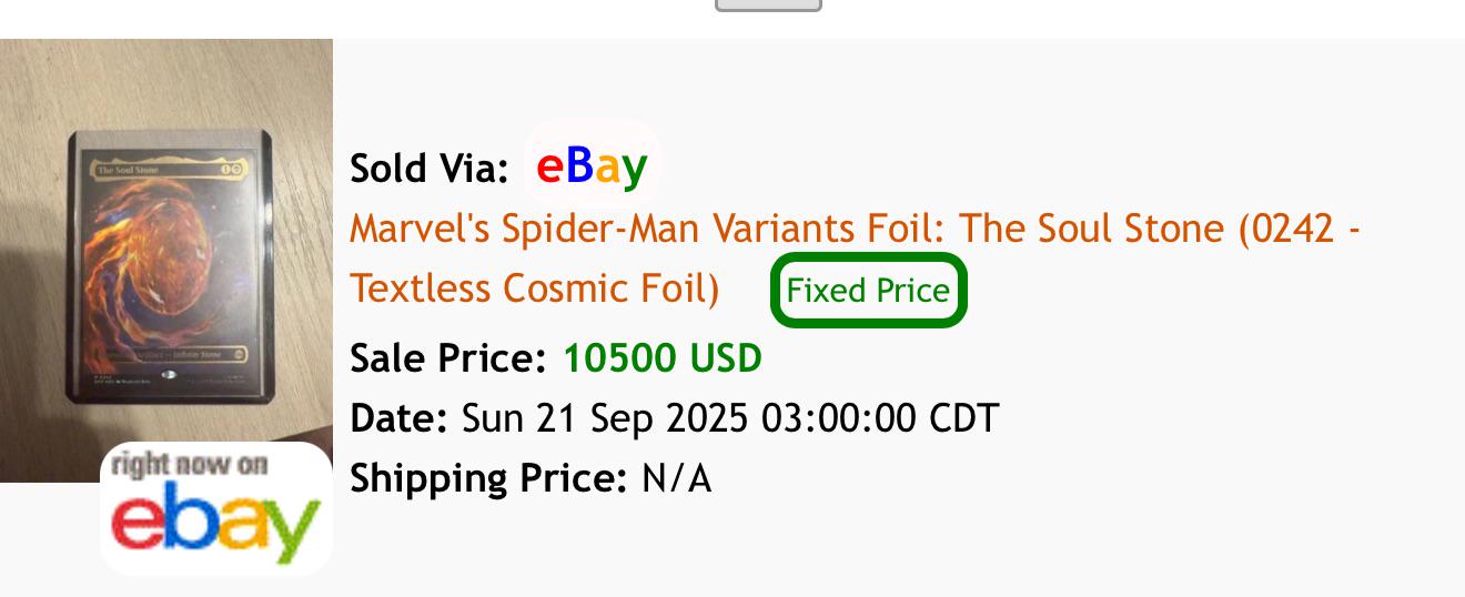 Soul Stone has a price point : r/mtgfinance