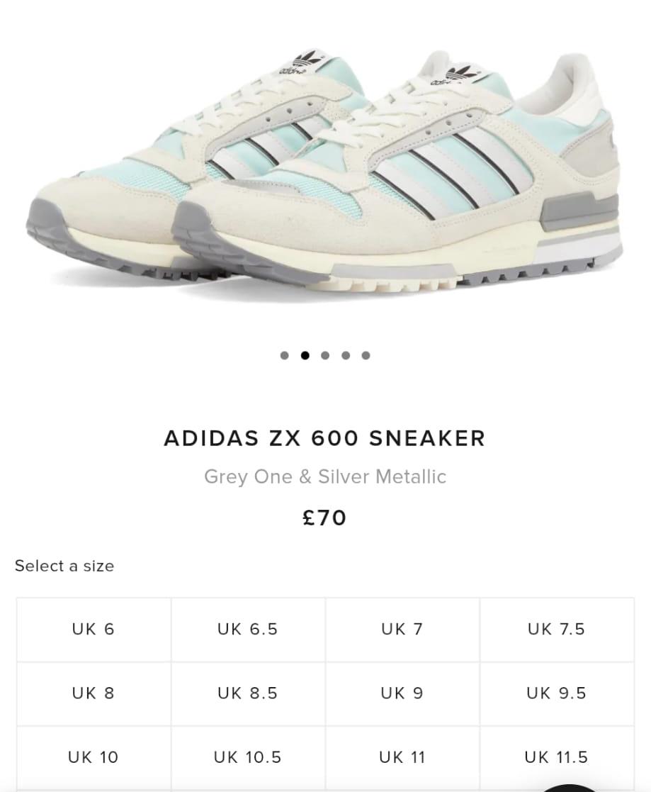 New ZX 600 at the wrong price? : r/adidas