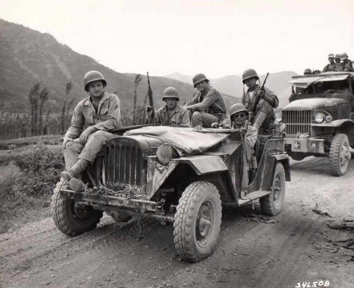 1950年8月、韓国。これが海兵隊なのか陸軍なのか、判断がつかない