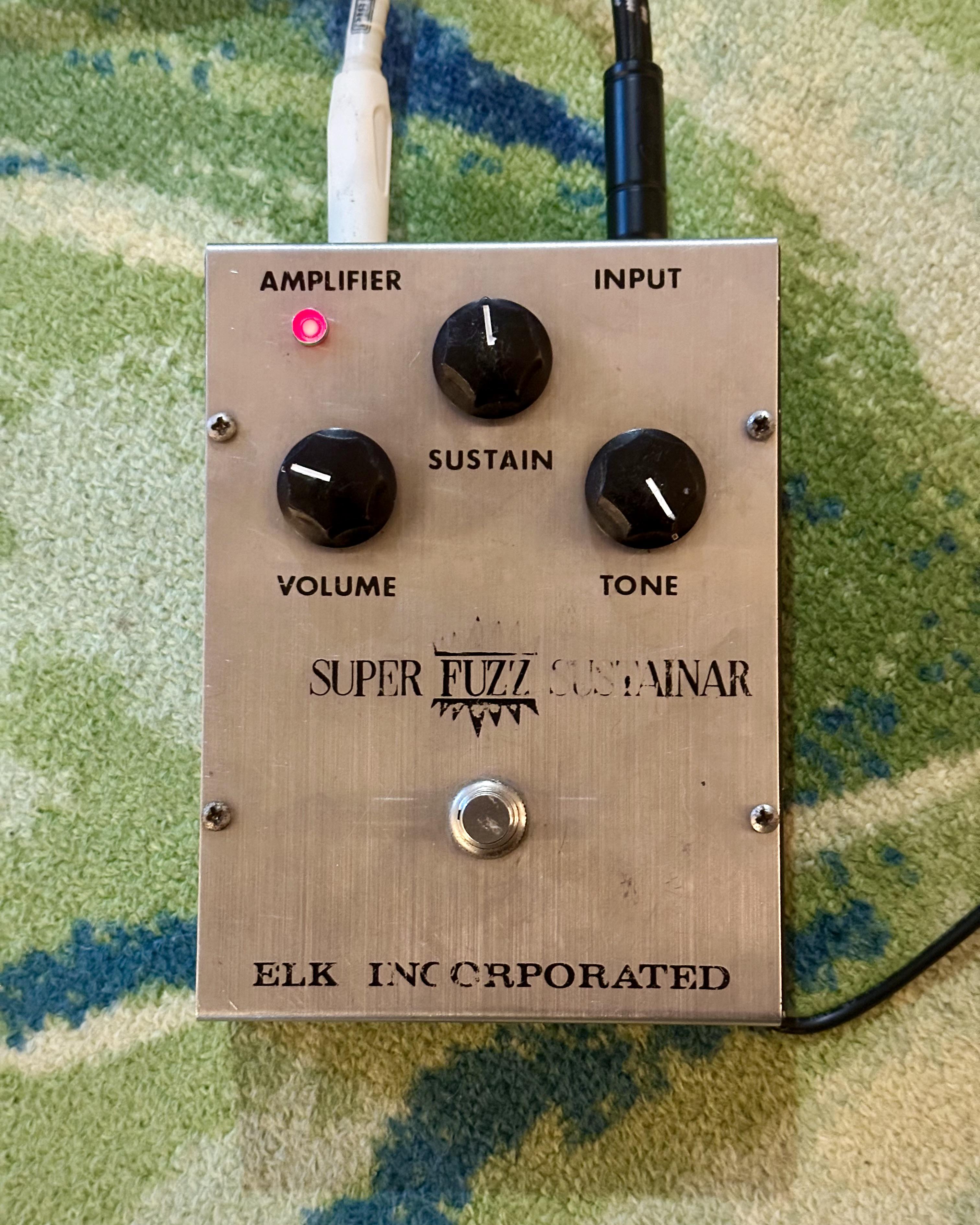 NPD: Elk Super Fuzz Sustainar. Time to cosplay Boris. : r/guitarpedals