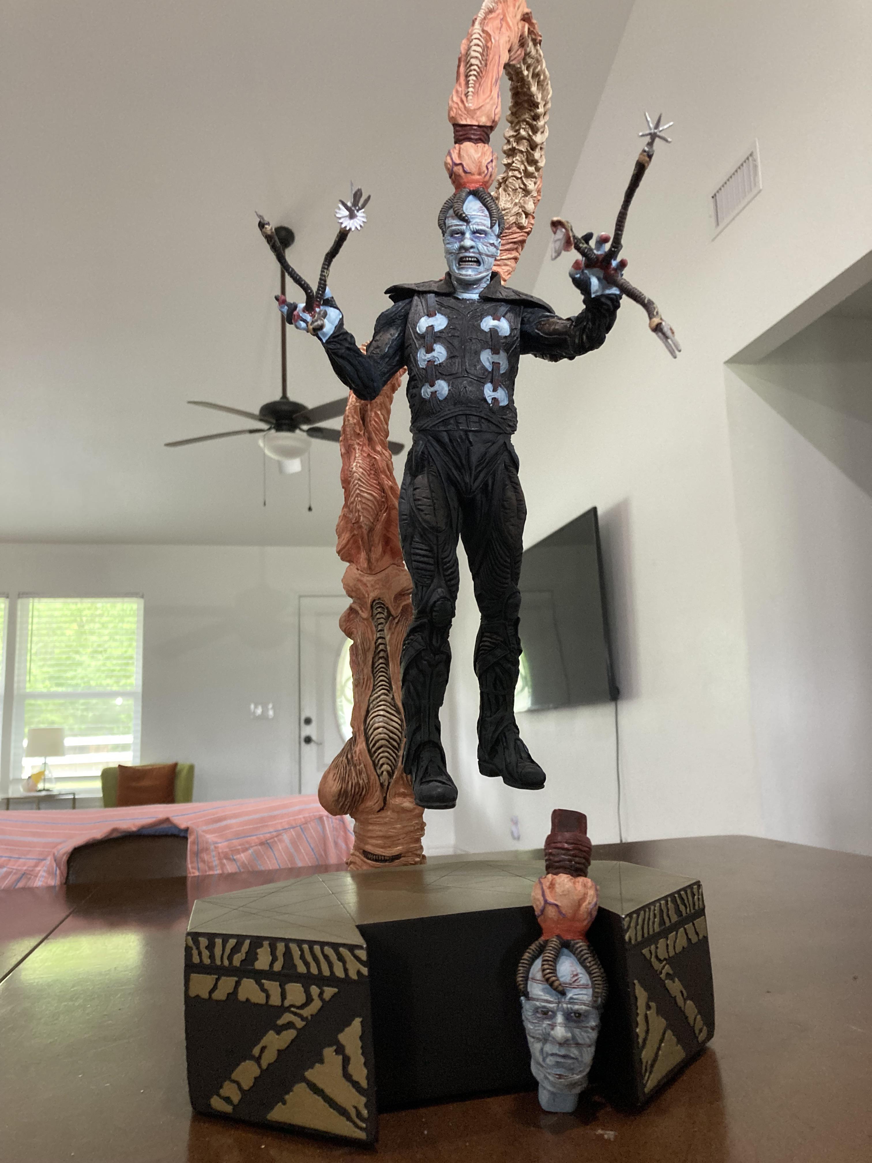 My numbered Dr.Channard Neca figurine just showed up! : r/hellraiser