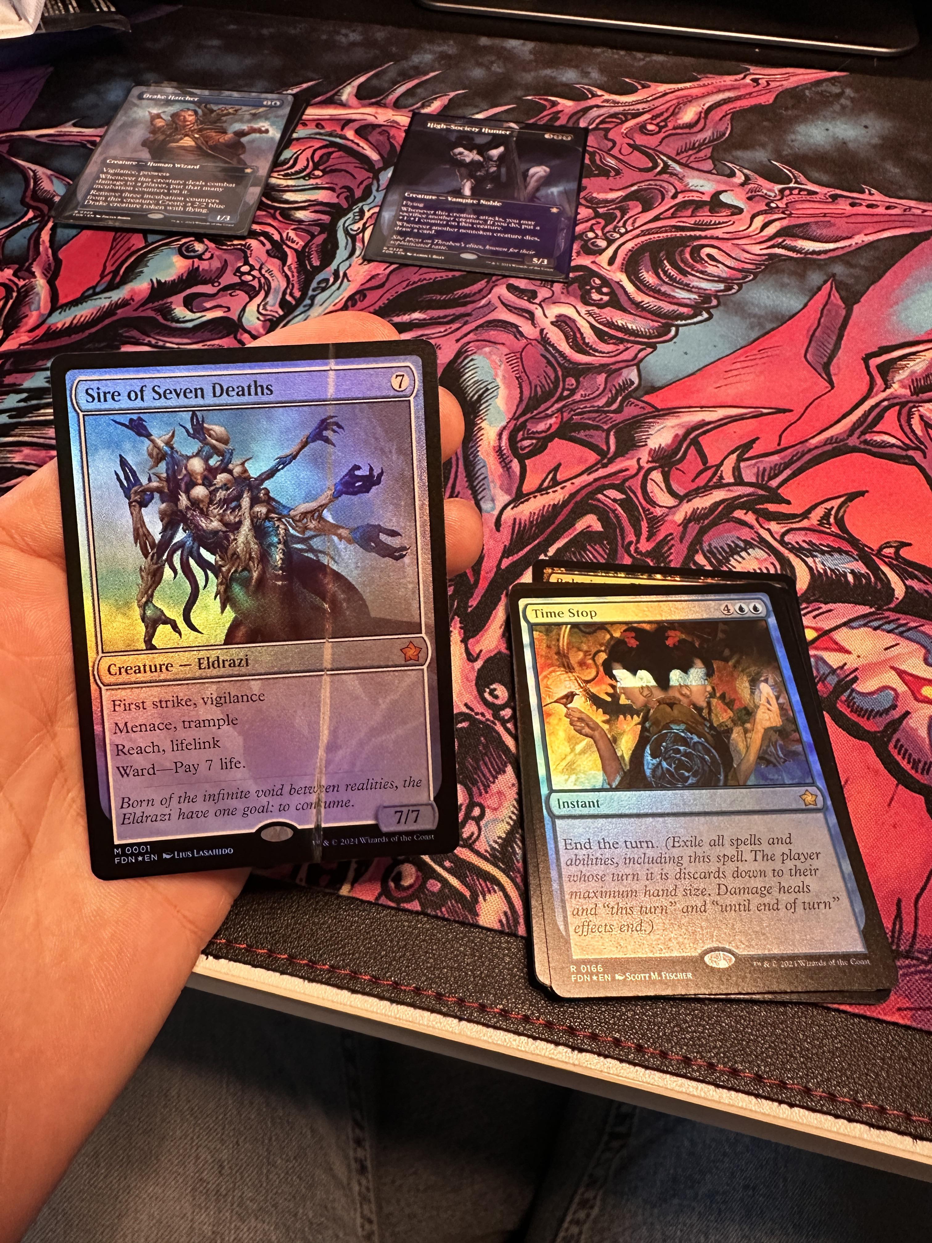 七つの死の使者」を引けた時は超興奮したのに、印刷エラーでマジ笑った