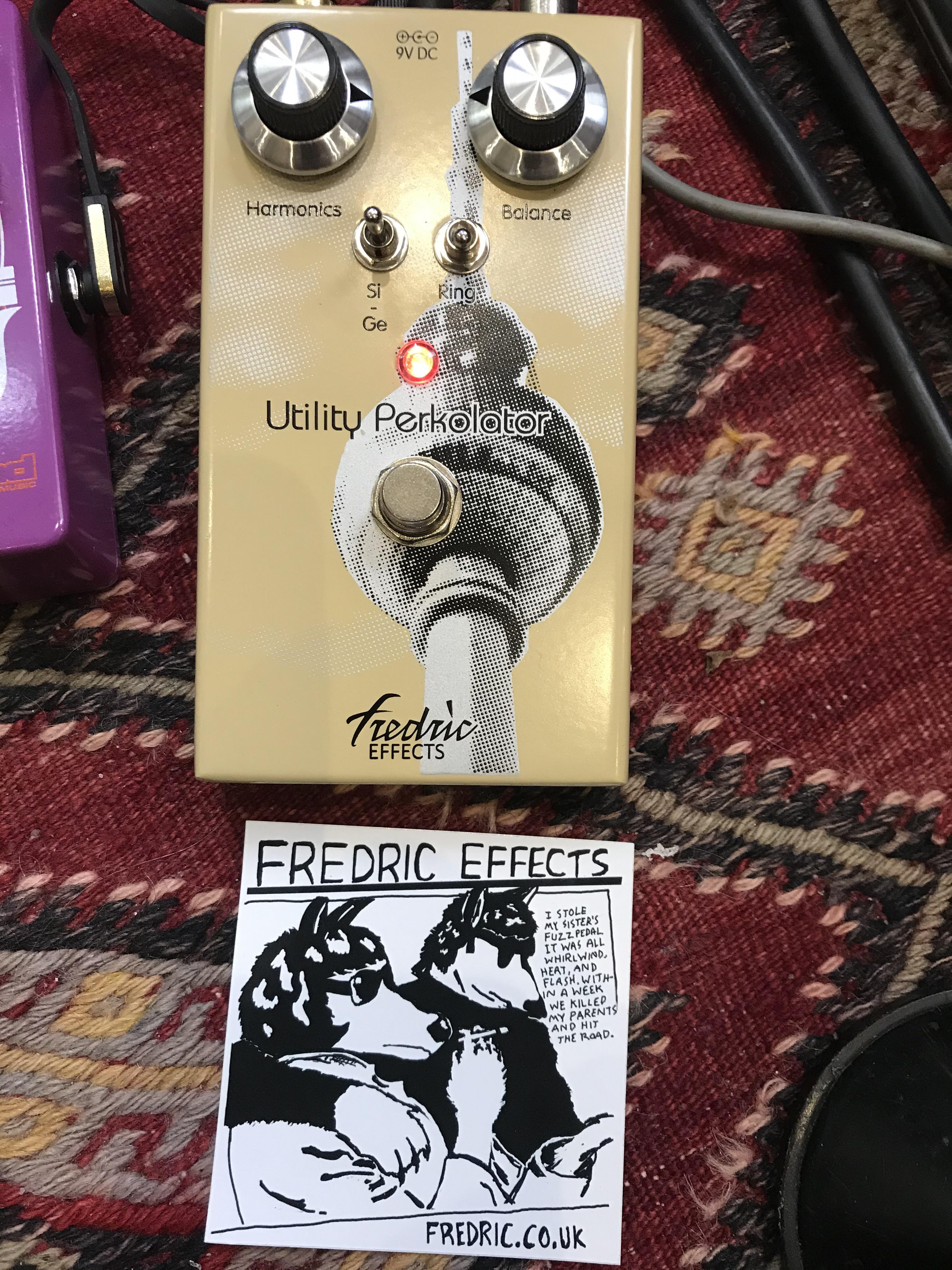 New pedal day: Fredric Utility Perkolator : r/guitarpedals