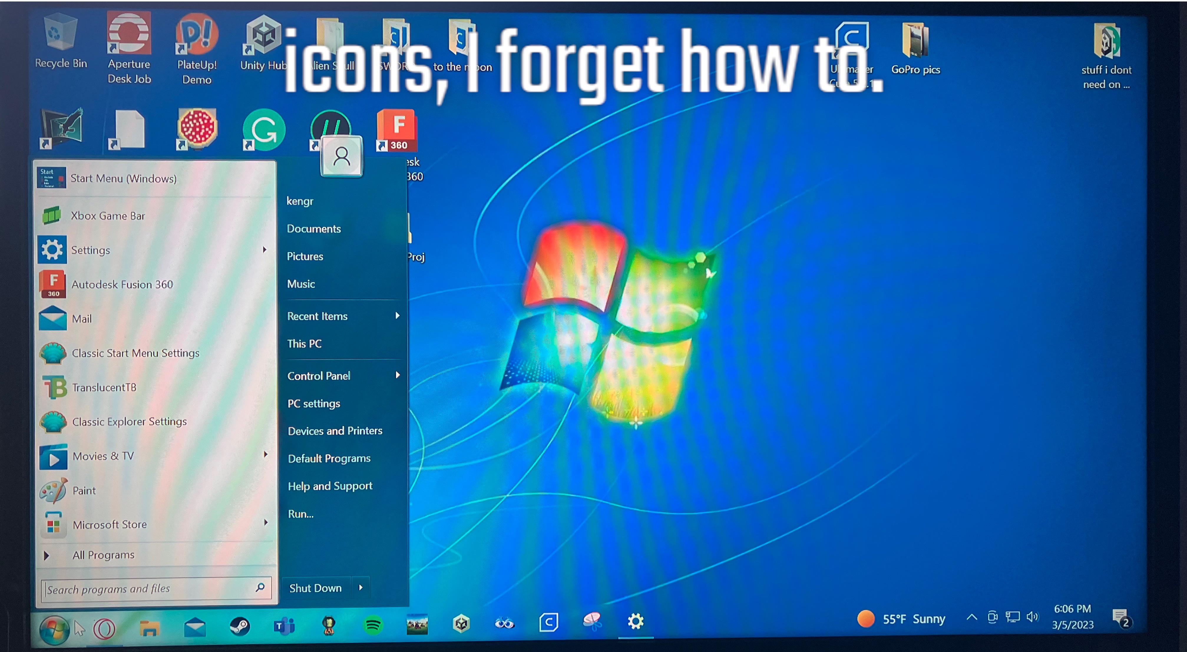 Does anyone here want the original look of windows 7 with windows