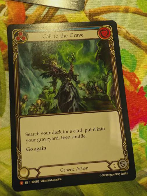ROS] Call to the Grave : r/FleshandBloodTCG