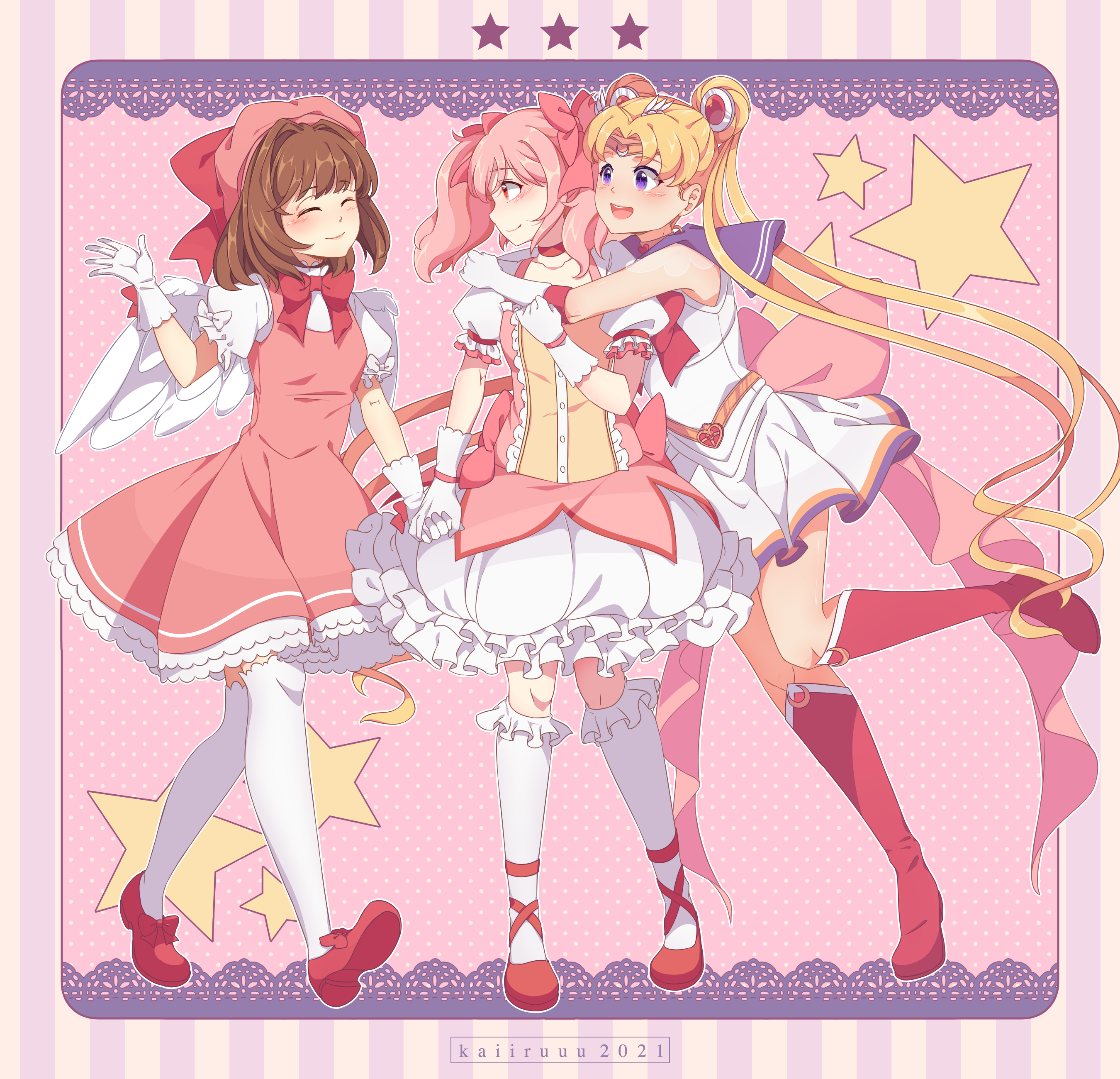 魔法少女は団結しなきゃね！セーラームーン x カードキャプターさくら