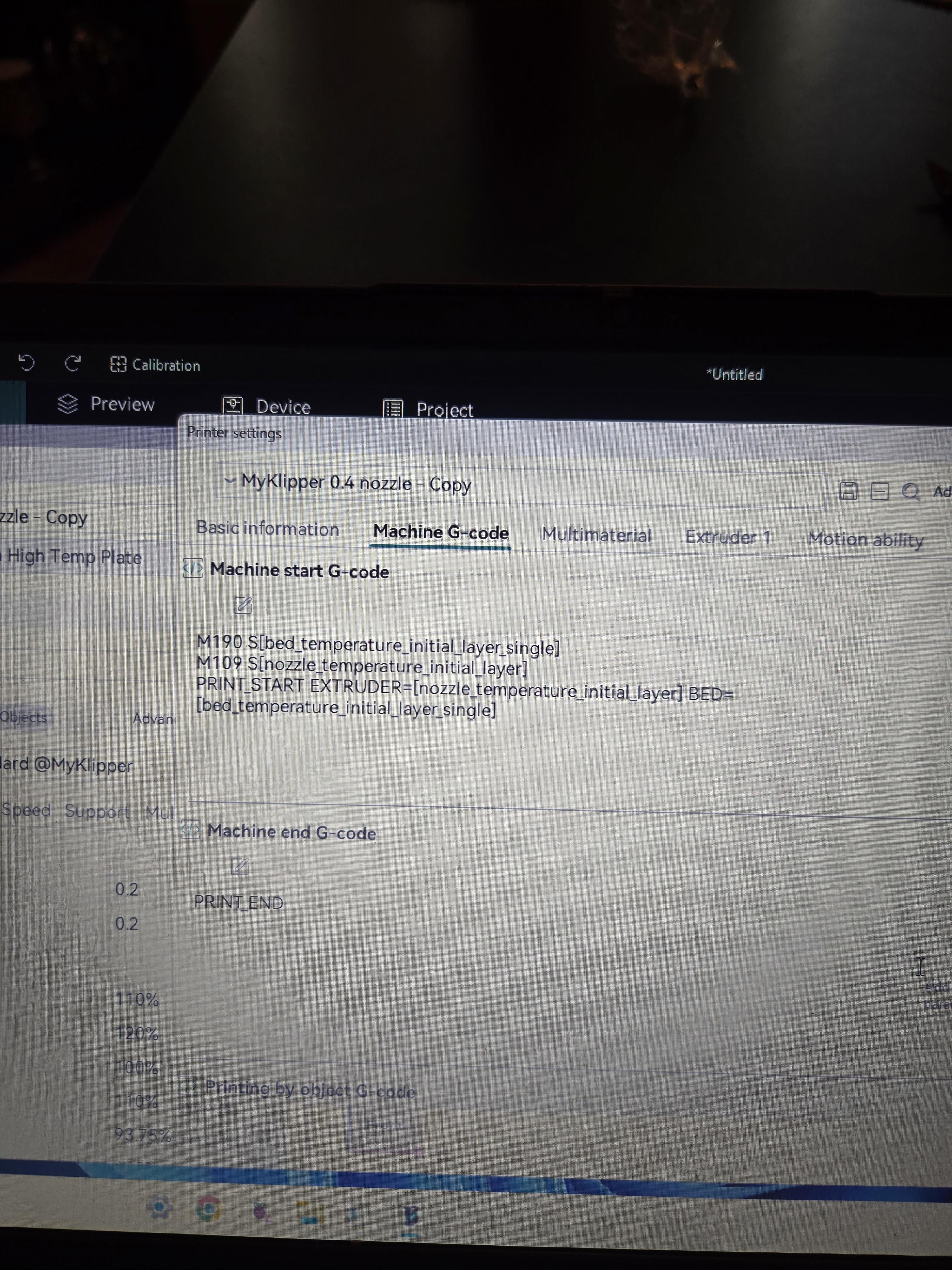 A week after installing klipper and I still cant printplease
