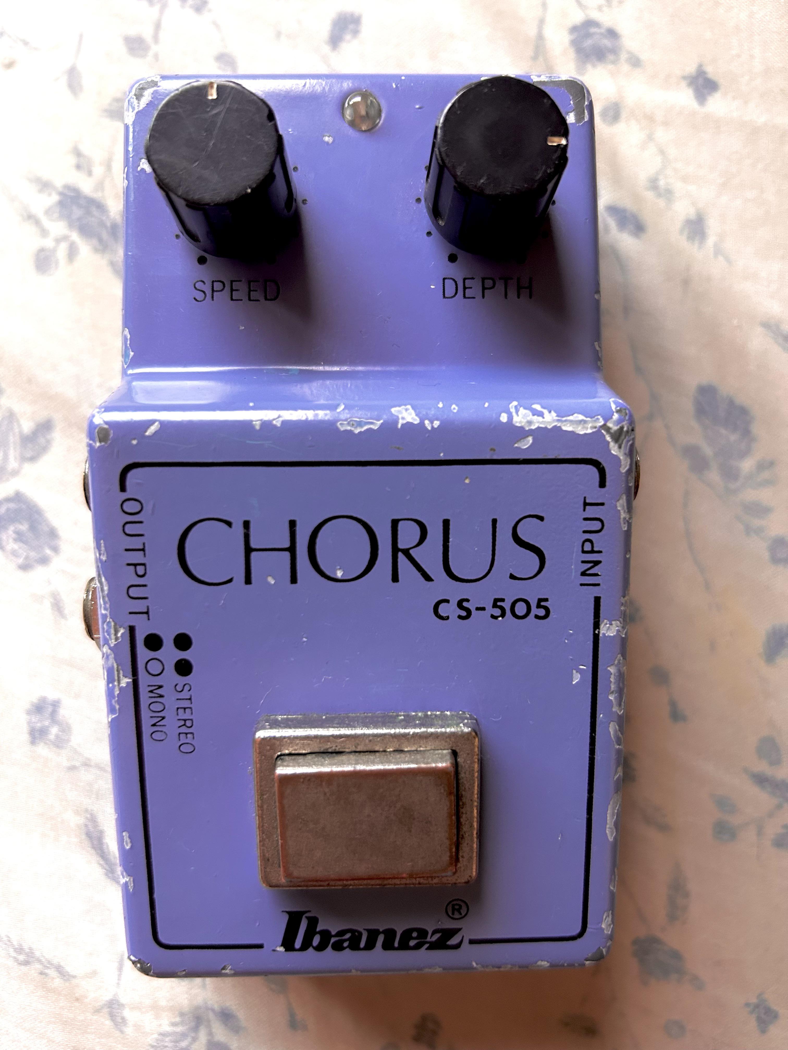 New pedal day! Ibanez CS-505 : r/guitarpedals