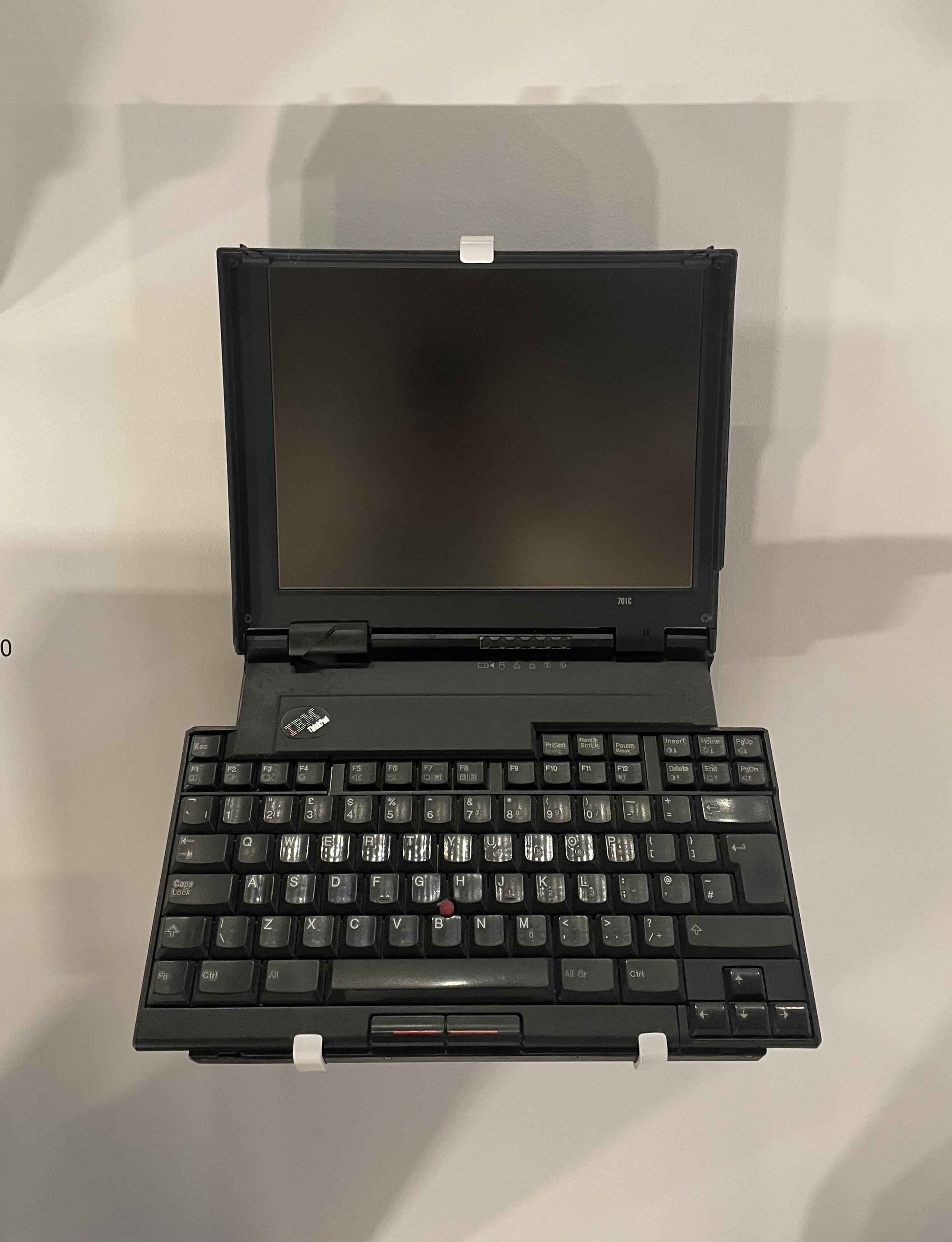 Thinkpad 701C spotted at design Museum (London) : r/thinkpad