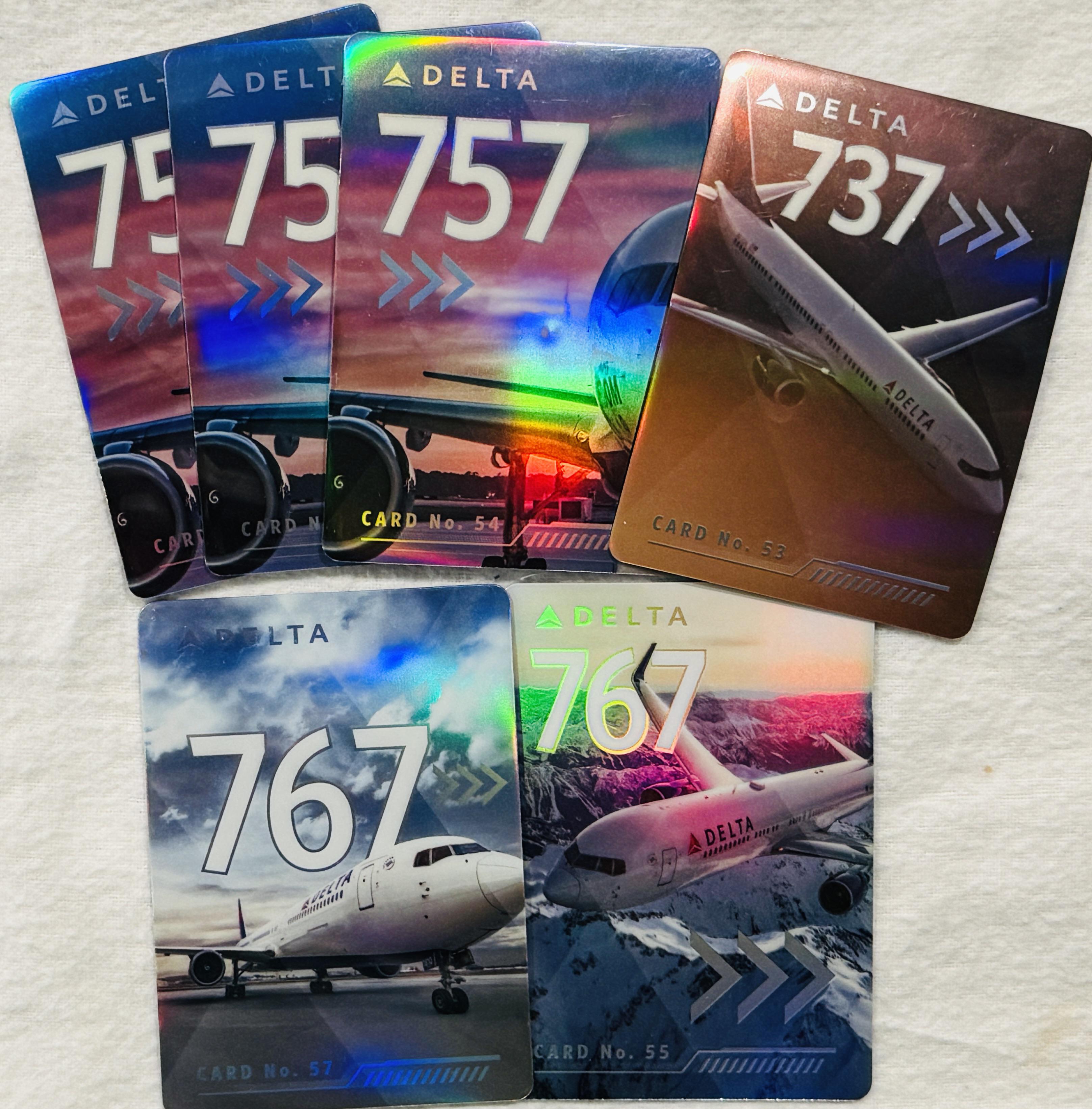 誰かこのデルタのトレーディングカード集めてる人いる？インスタの