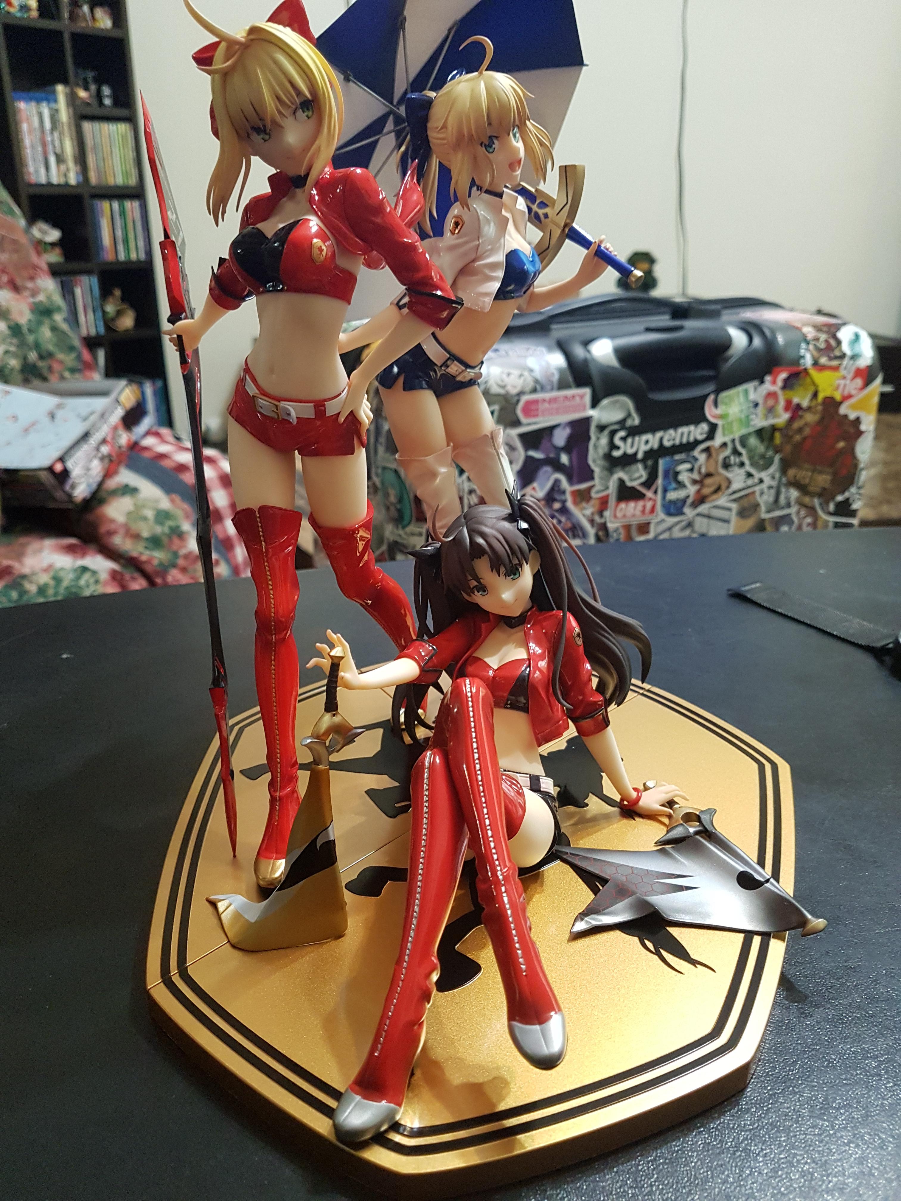 Type Moon Racing set complete! : r/AnimeFigures