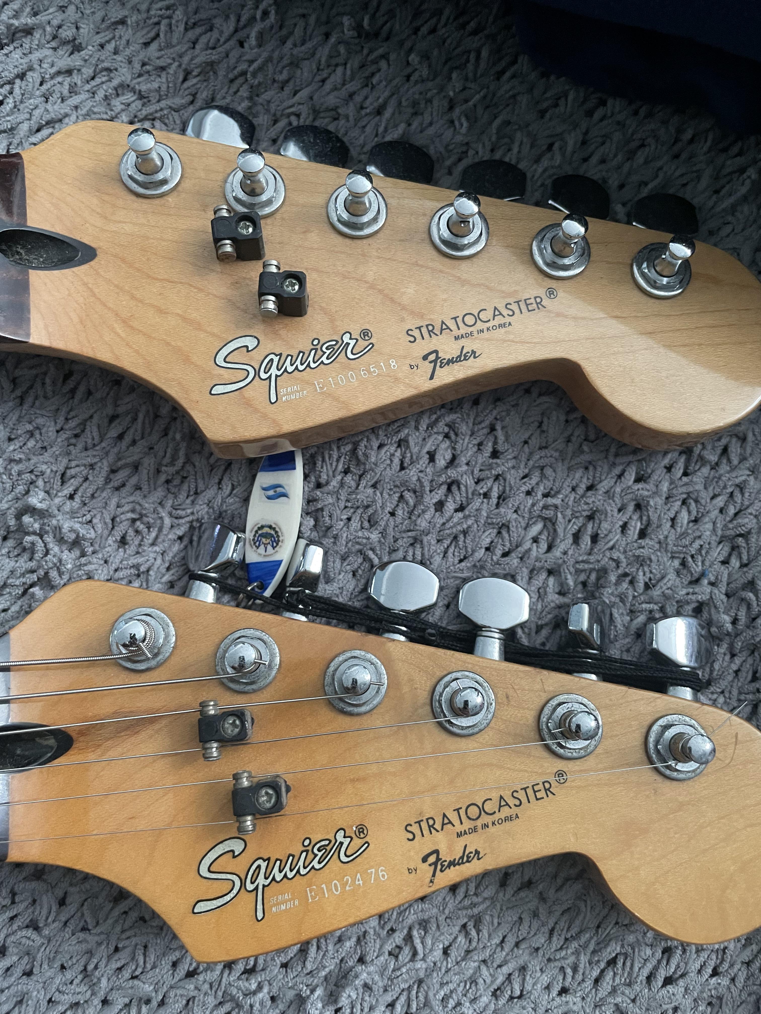 この韓国製Squierのシリアルナンバー、教えて！ : r/Stratocaster