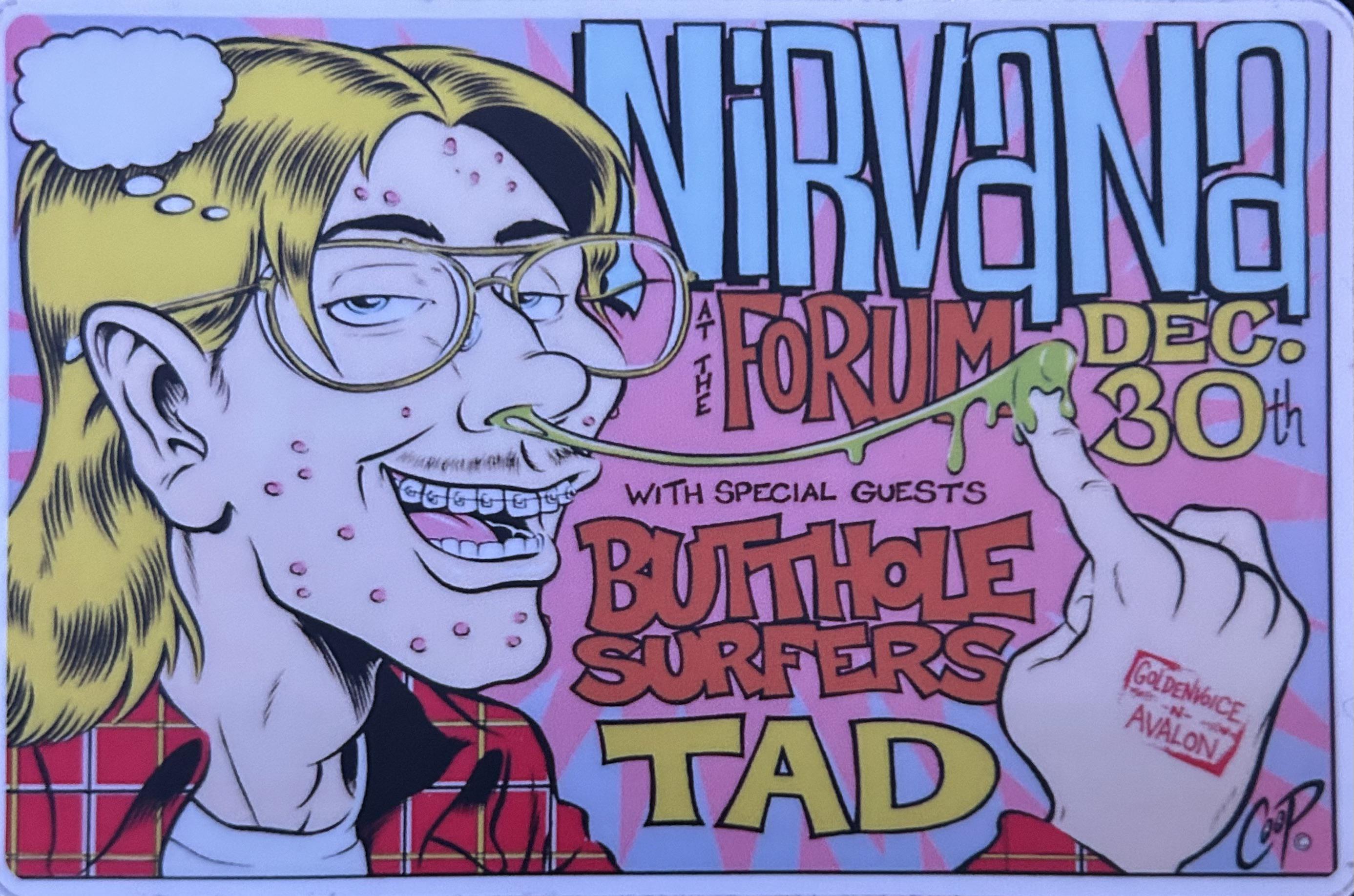 Found this cool sticker made from an advertisement for a December