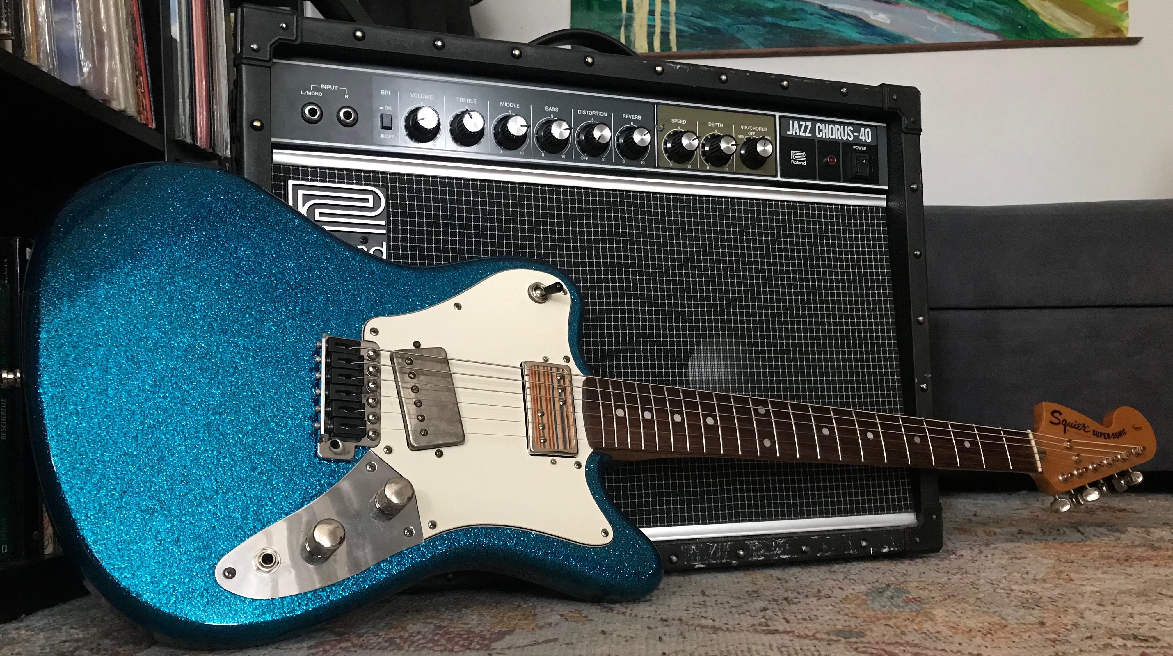 97年製のスクワイアのスーパーソニックとJC-120！ : r/offset