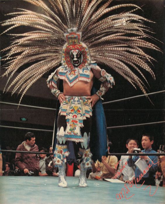 AJPW で、ミル・マスカラスがプロレスの神様みたいに見える : r