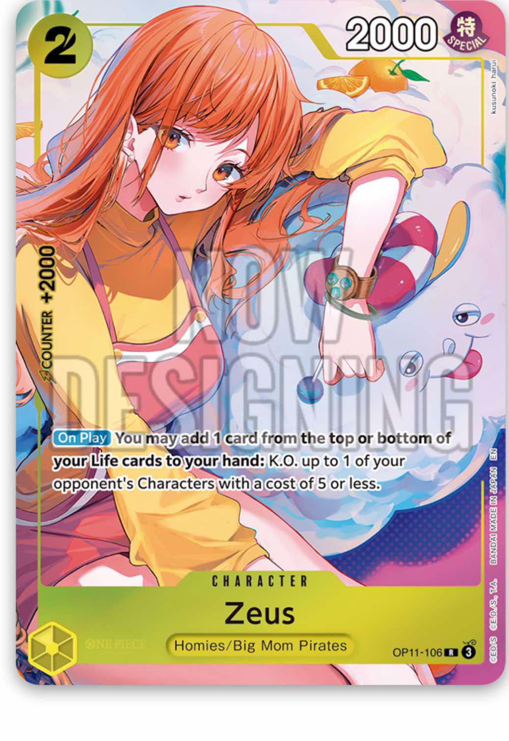 OP11-106] ゼウス : r/OnePieceTCG