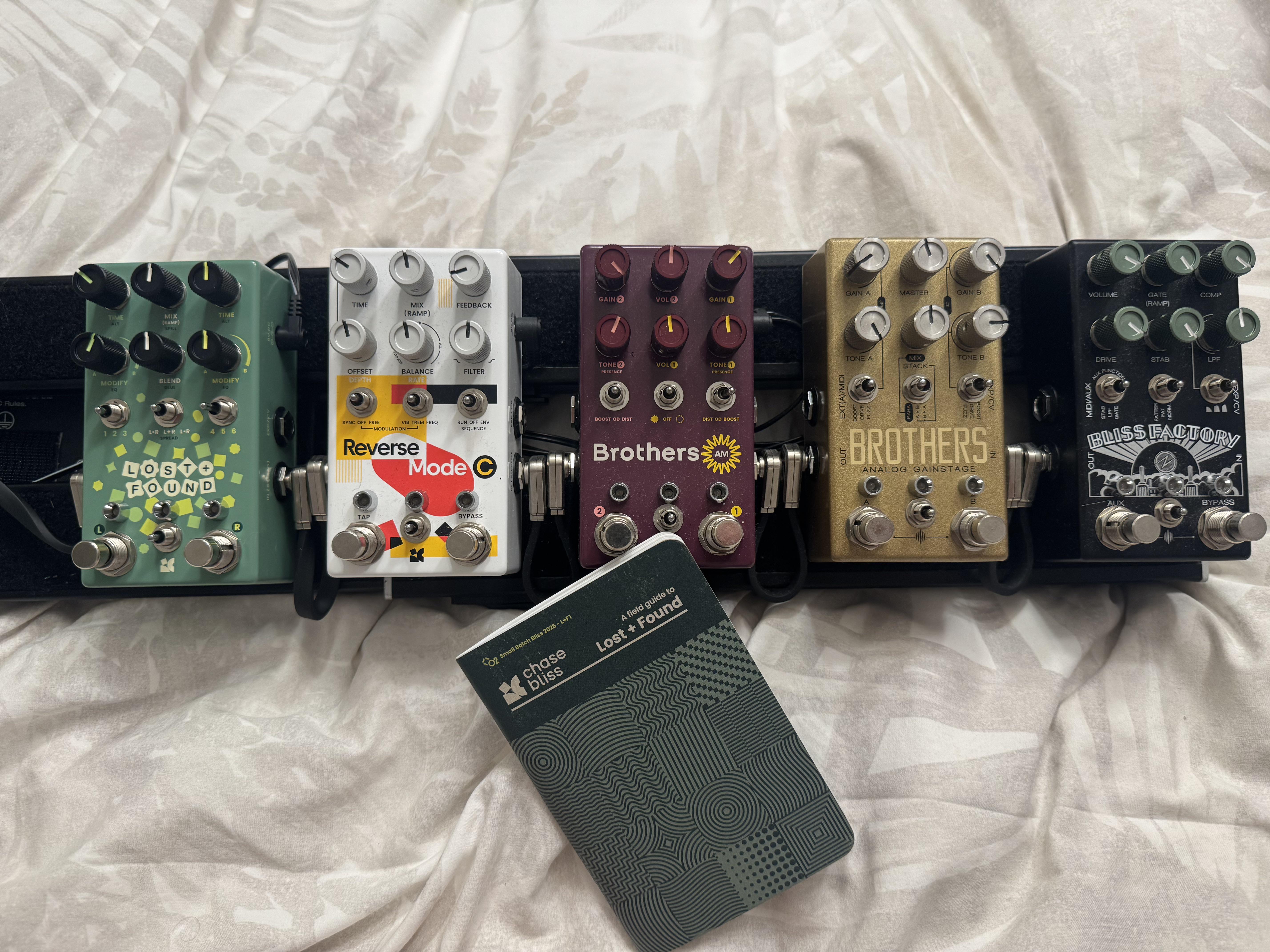 NPD Chase Bliss Lost + Found : r/guitarpedals