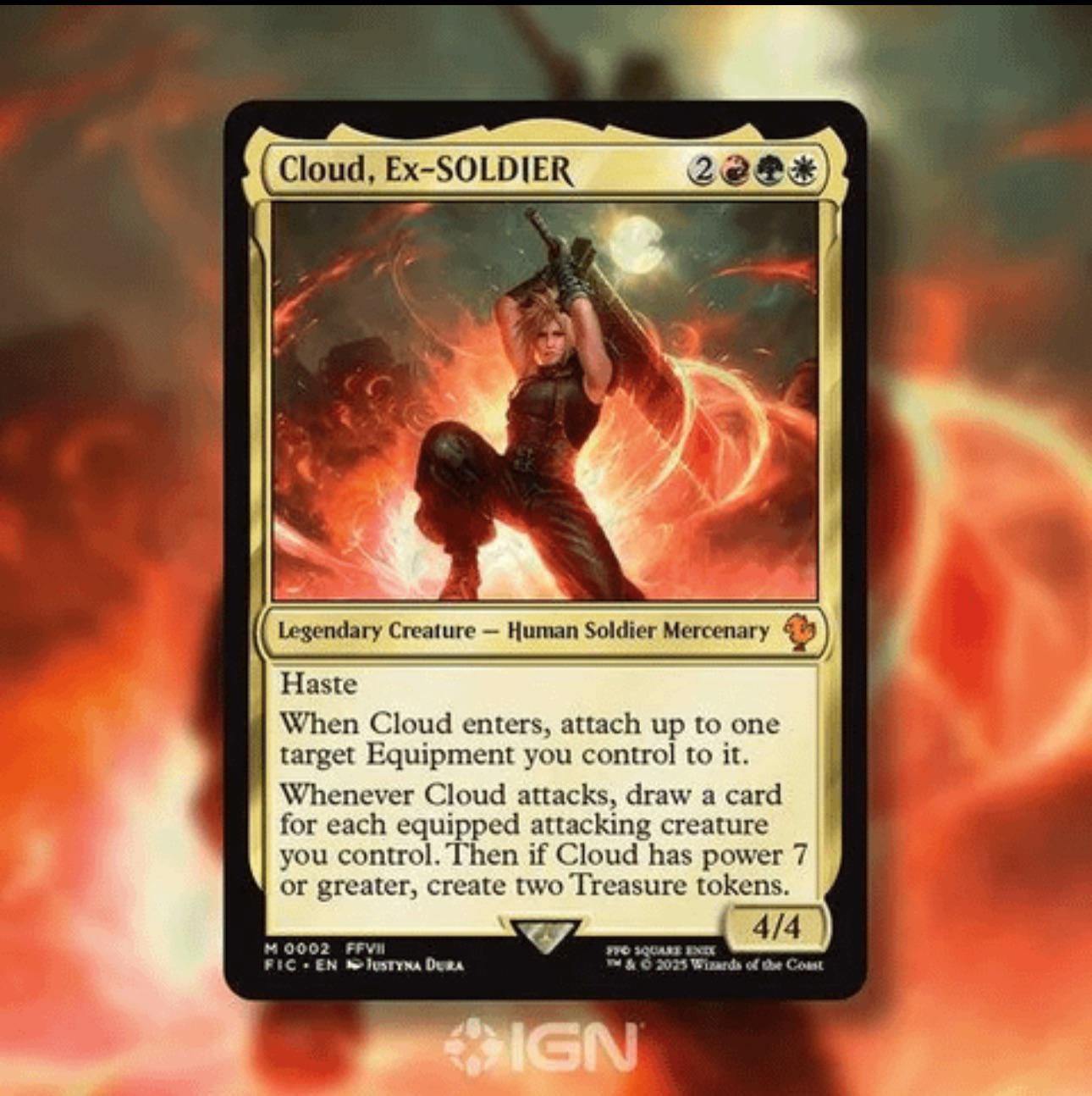 FF(7) x MTG カードを初めて見た : r/ff7