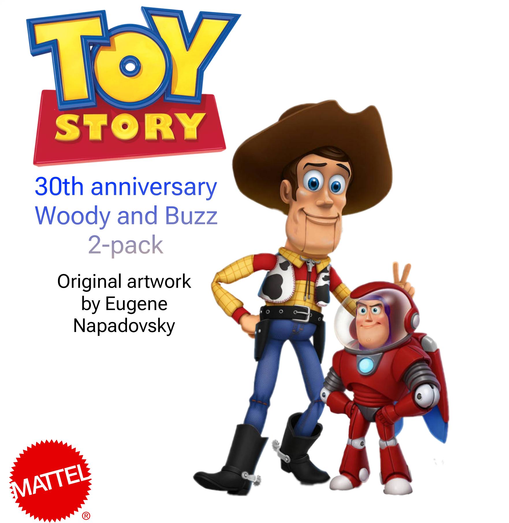 トイ・ストーリー30周年記念 1992 ウッディとバズ 2体セットコンセプト