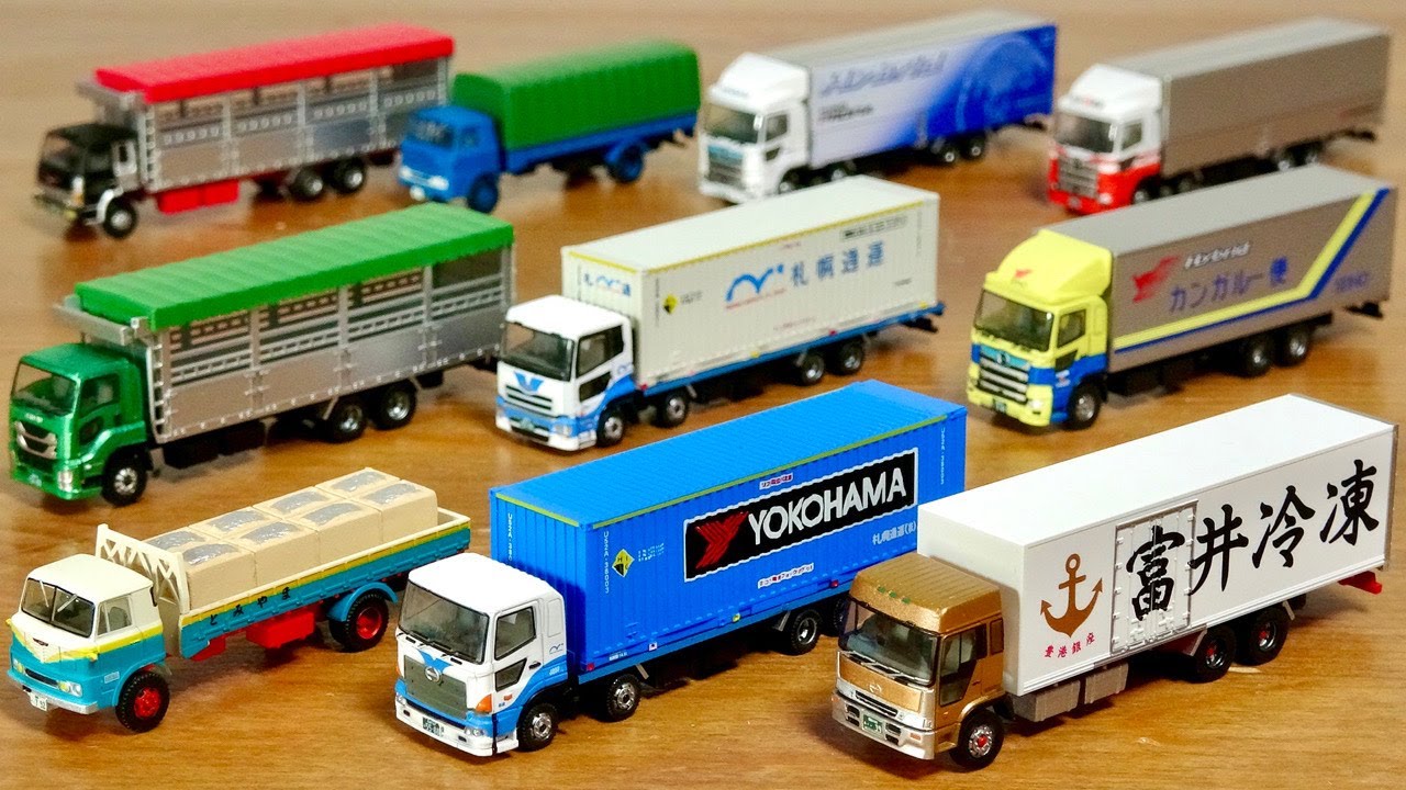 はたらくくるまの激アツトラック達登場！ザ・トラックコレクション 第