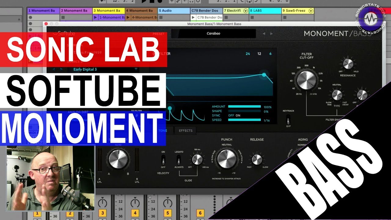 Softube Monoment Bass Synth - SonicLAB Review - YouTube