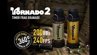 AIRSOFT INNOVATIONS グレネード TORNADO2 タイマー式 | ミリタリー