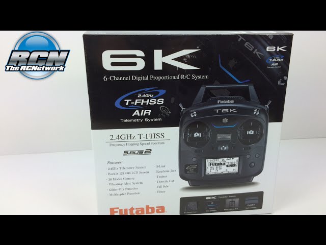 Futaba T6K 2.4ghz Air Radio - Unboxing - YouTube