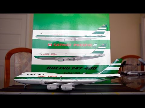 JC Wings 1:200 Cathay Pacific 747-400 