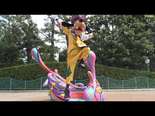 ºoº [ ハロウィーンポップンライブ ] パレードの主催者 グーフィー