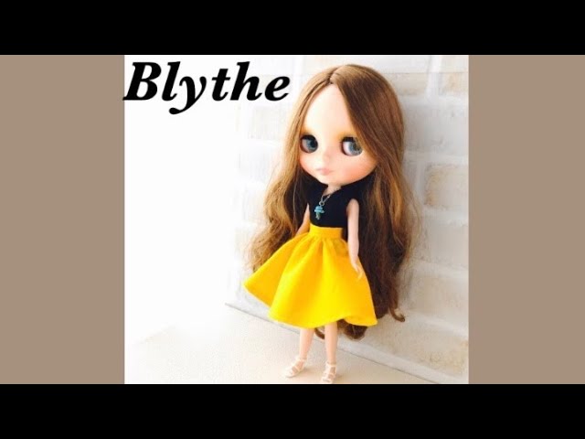 ブライスのハンドメイド服コーデ】kcoton 無料型紙 5種類 - YouTube