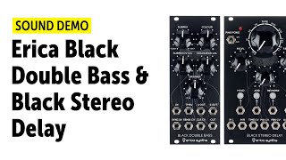 Erica Synths Black Double Bass - Eurorack Module on ModularGrid