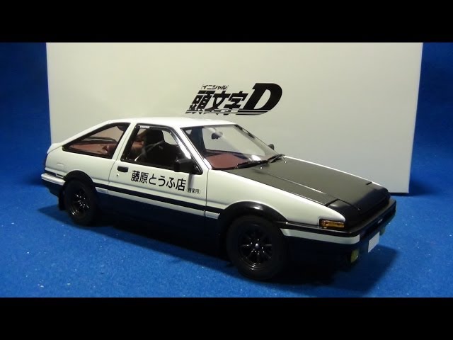 AUTOart 1/18 トヨタ スプリンター トレノ (AE86) 「イニシャル D