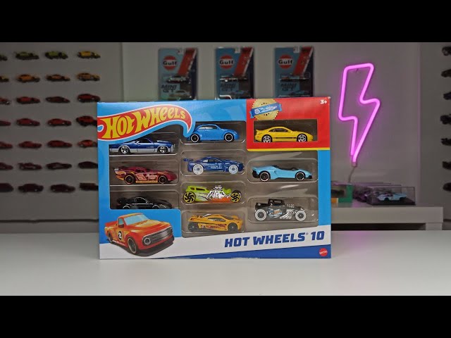 Unboxing/Review: Hot Wheels 10 Pack from 2023 with Nissan 300 ZX