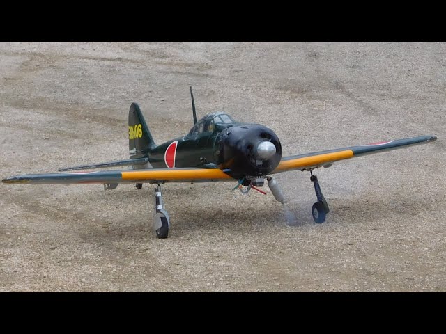 零戦【ラジコン飛行機】 - YouTube